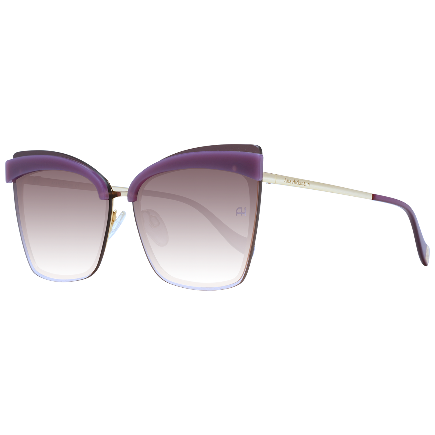 Sunglasses Ana Hickmann Butterfly με Metal & Plastic σκελετό