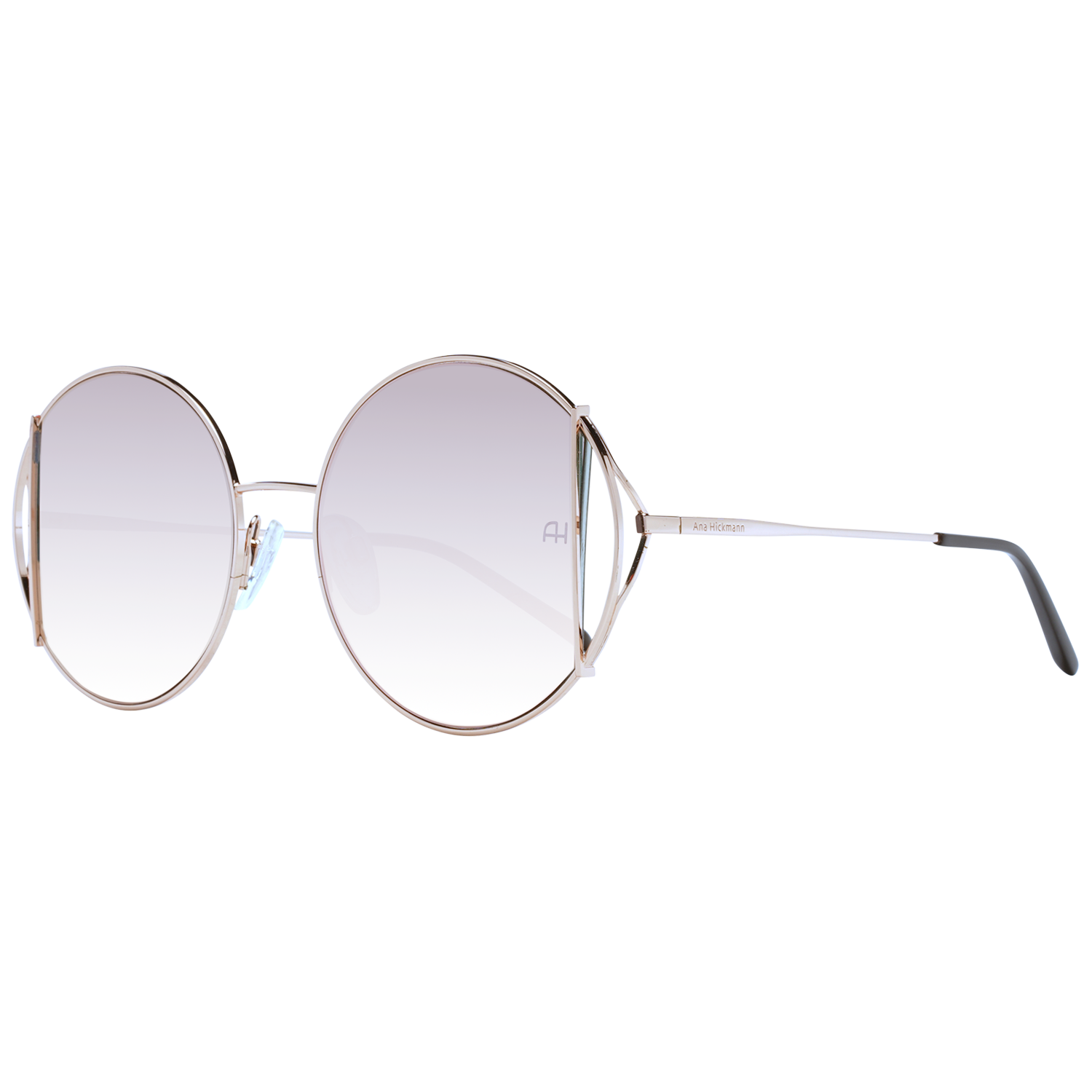 Sunglasses Ana Hickmann Round με Μεταλικό σκελετό