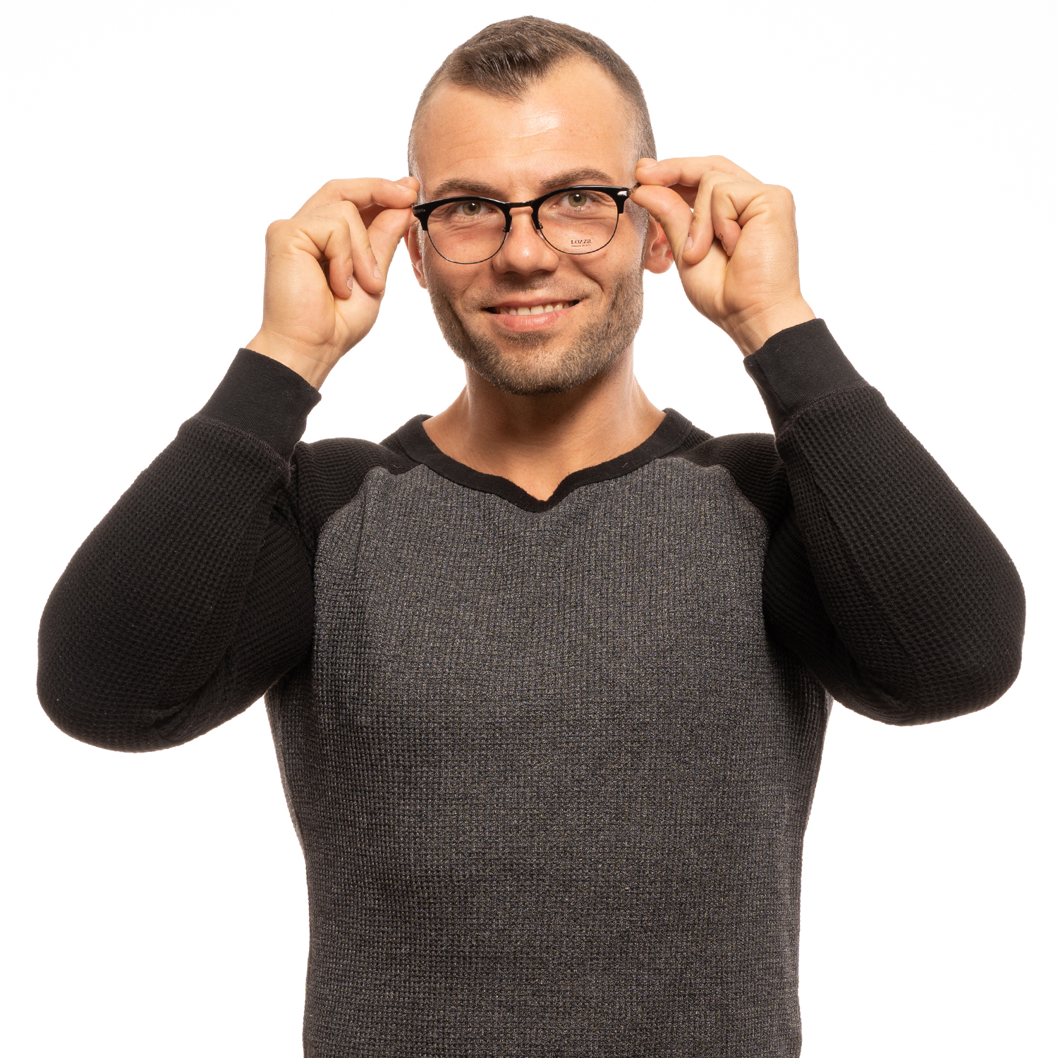 Σκελετός Γυαλιών Lozza Round με Metal & Plastic σκελετό - Image 5