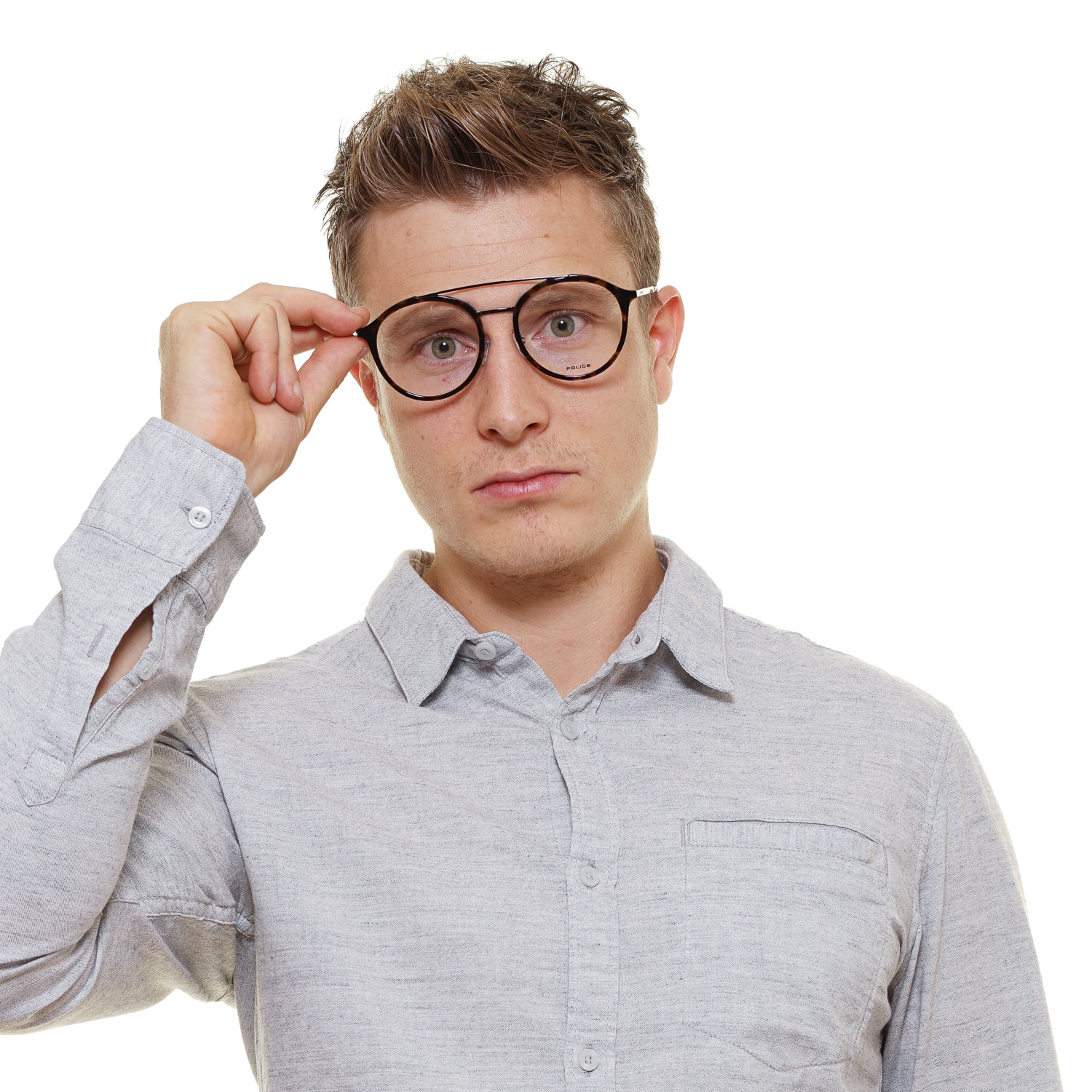 Σκελετός Γυαλιών Police Aviator με Metal & Plastic σκελετό - Image 4