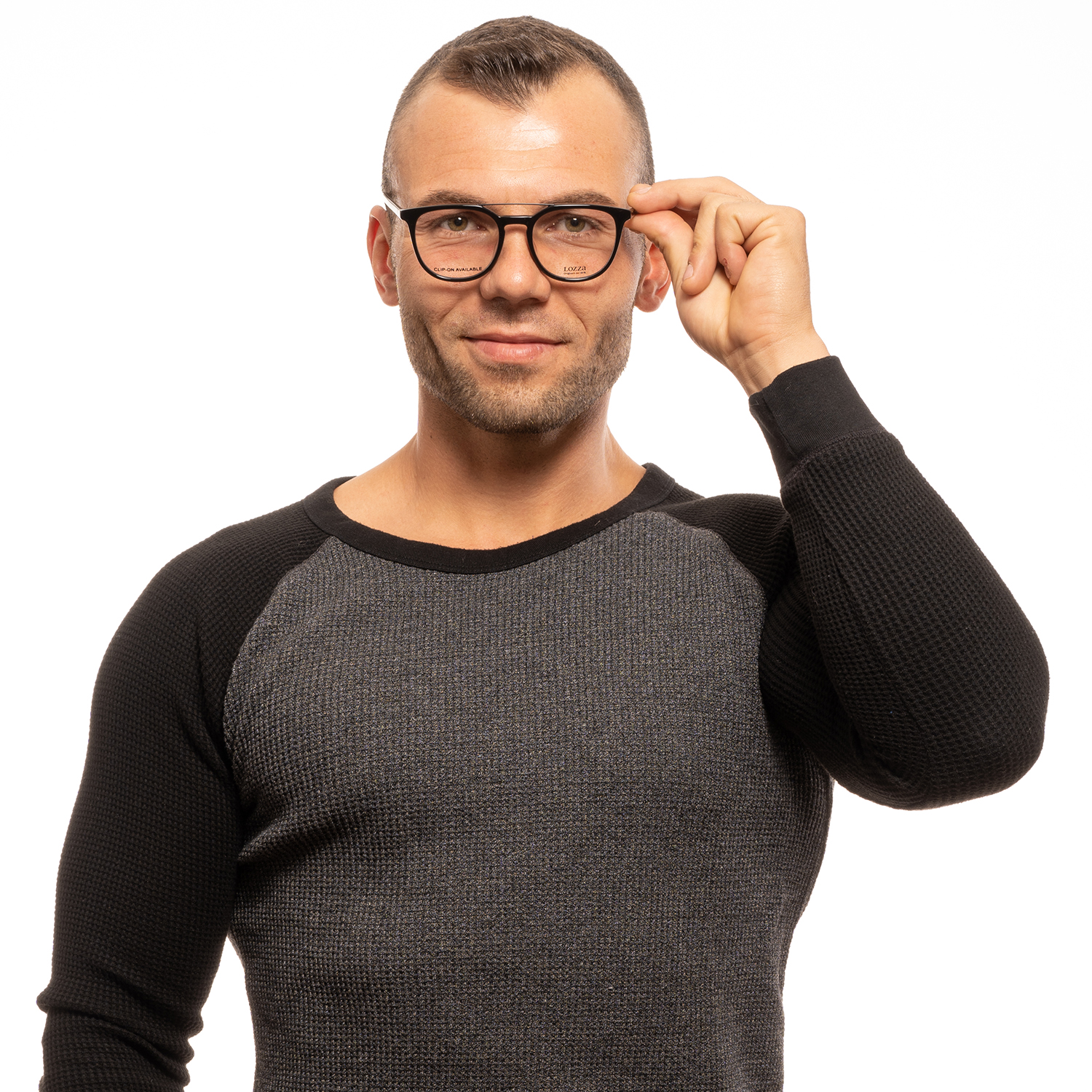 Σκελετός Γυαλιών Lozza Round με Metal & Plastic σκελετό - Image 5