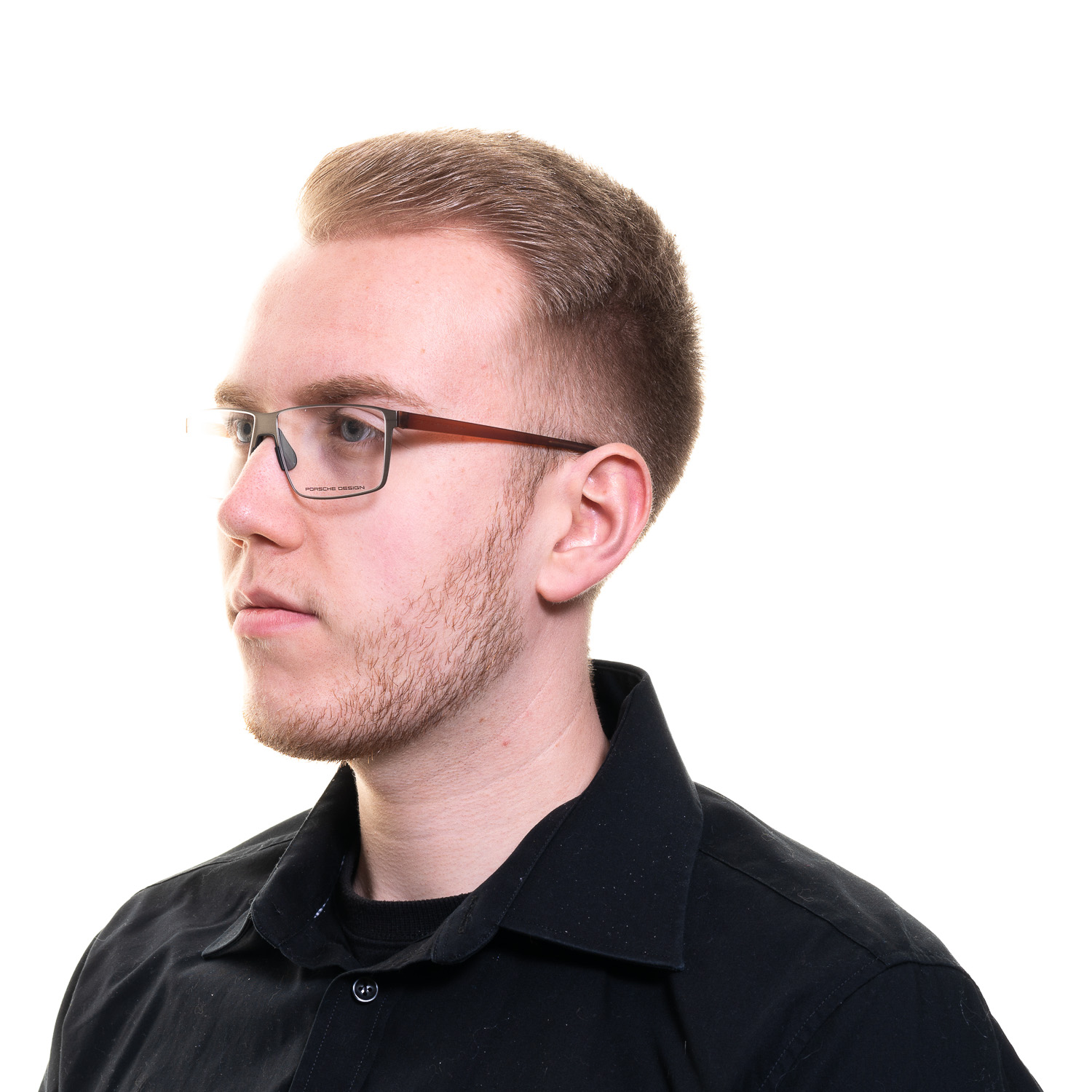 Σκελετός Γυαλιών Porsche Design Rectangle με Stainless Steel σκελετό - Image 4