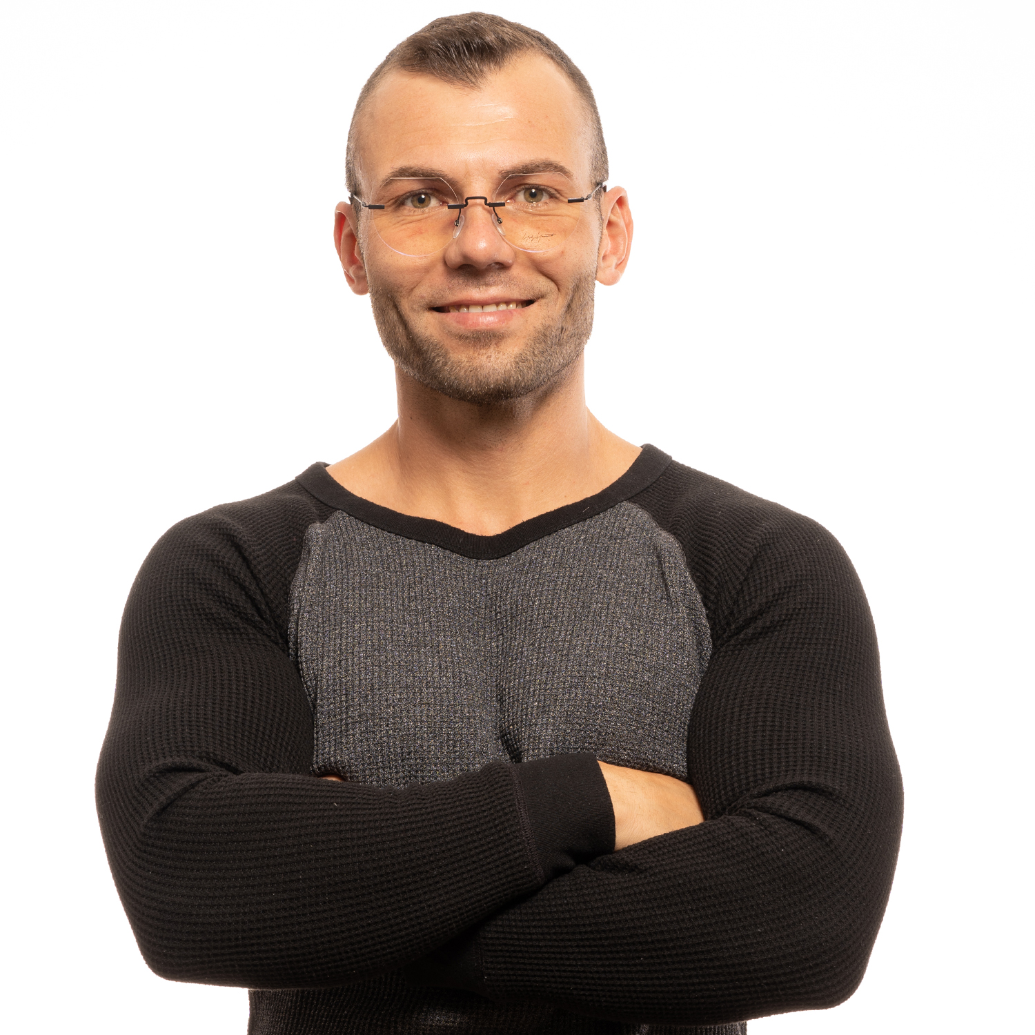 Σκελετός Γυαλιών Yohji Yamamoto Round με Μεταλλικό σκελετό - Image 4