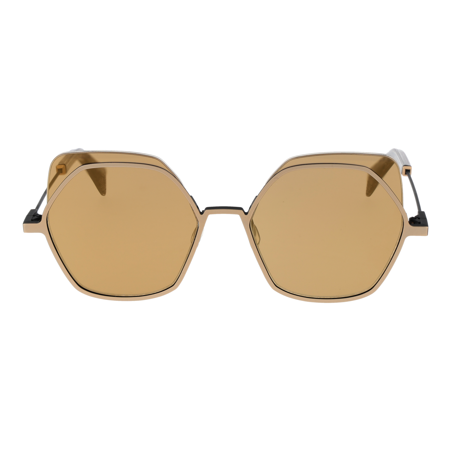 Sunglasses Yohji Yamamoto Geometric με Stainless Steel σκελετό - Image 2