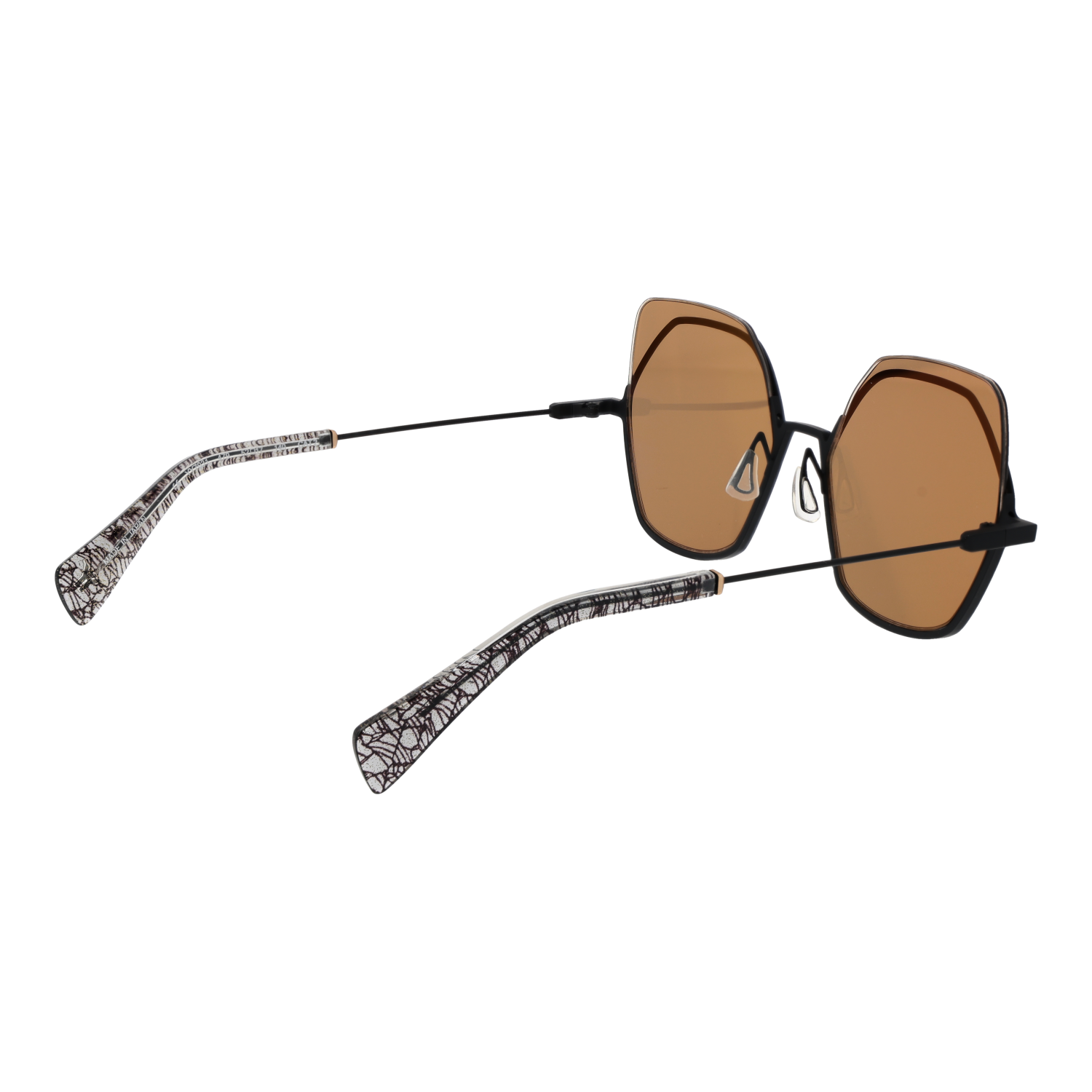 Sunglasses Yohji Yamamoto Geometric με Stainless Steel σκελετό - Image 3