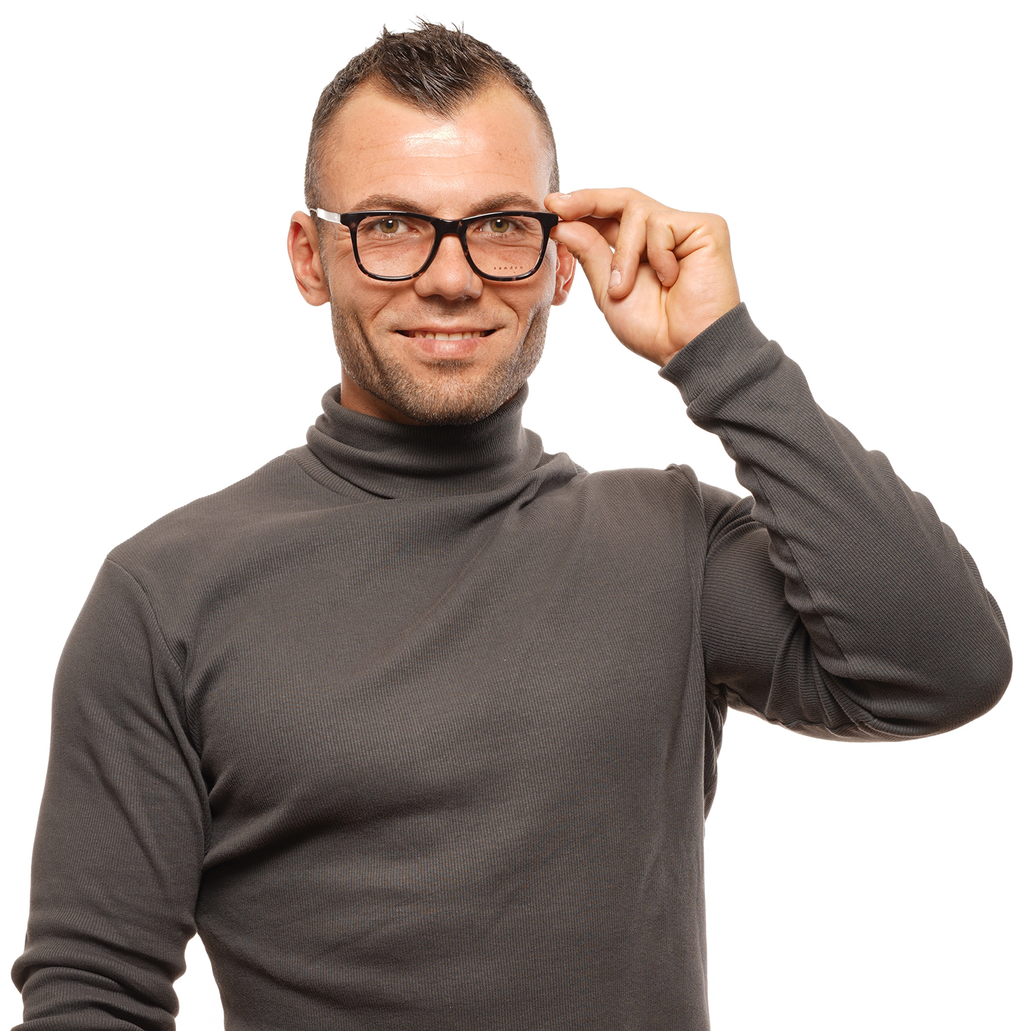 Σκελετός Γυαλιών Sandro Trapezium με Acetate σκελετό - Image 4