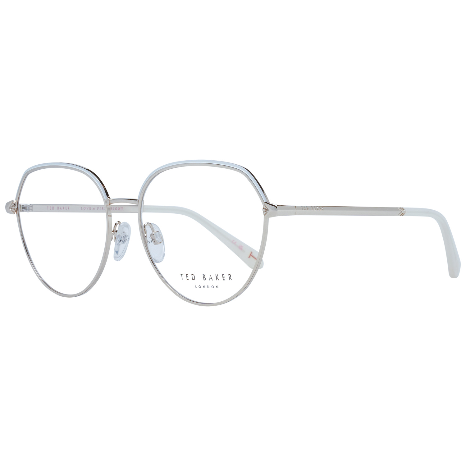 Σκελετός Γυαλιών Ted Baker Round με Μεταλλικό σκελετό