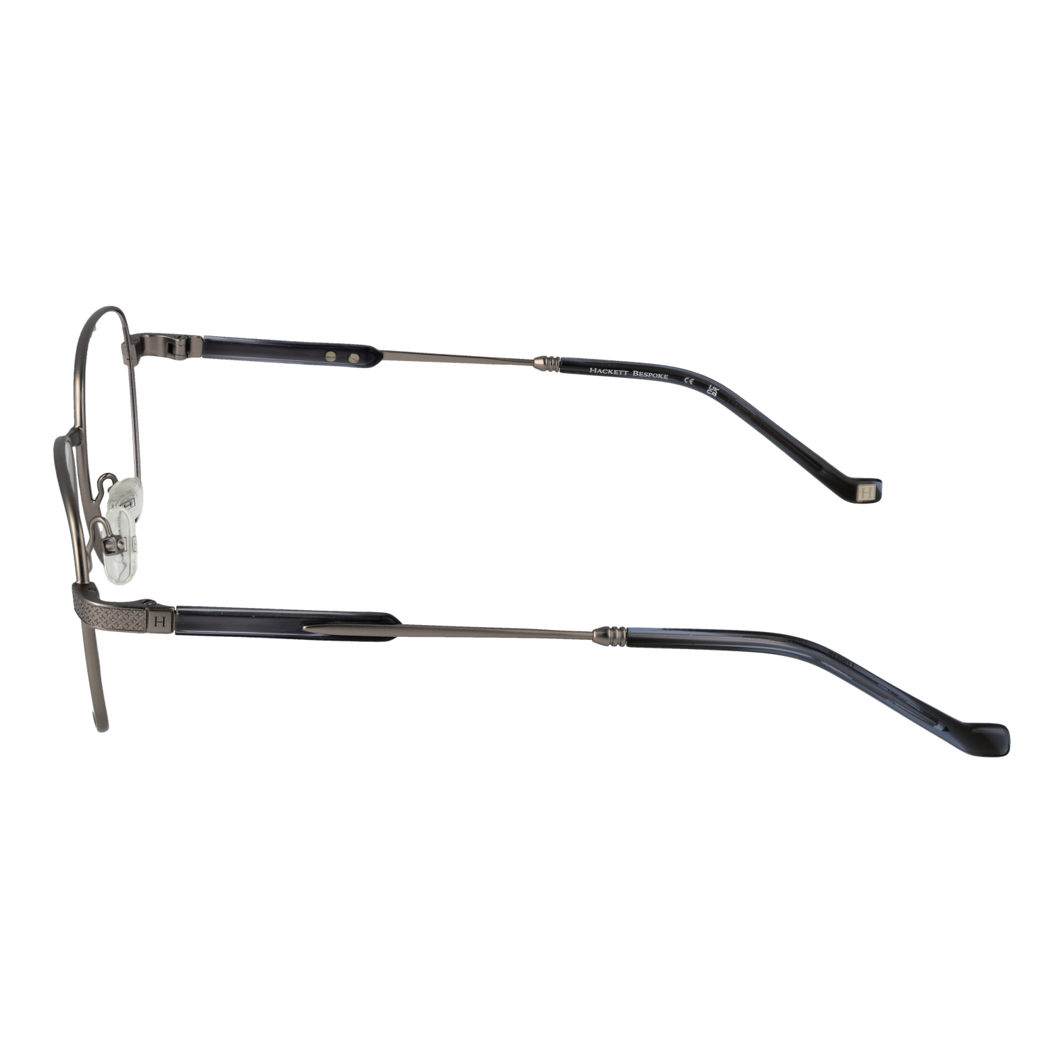 Σκελετός Γυαλιών Hackett Bespoke Square με Μεταλλικό σκελετό - Image 4