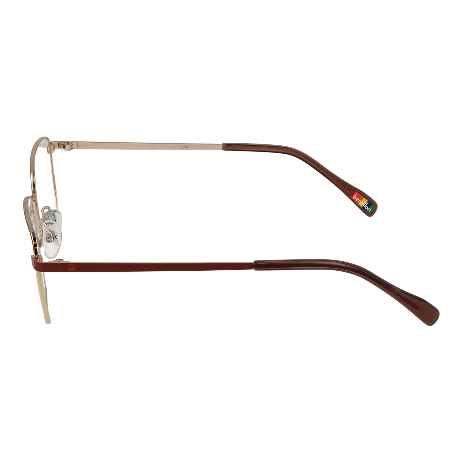 Σκελετός Γυαλιών Benetton Square με Μεταλλικό σκελετό - Image 4