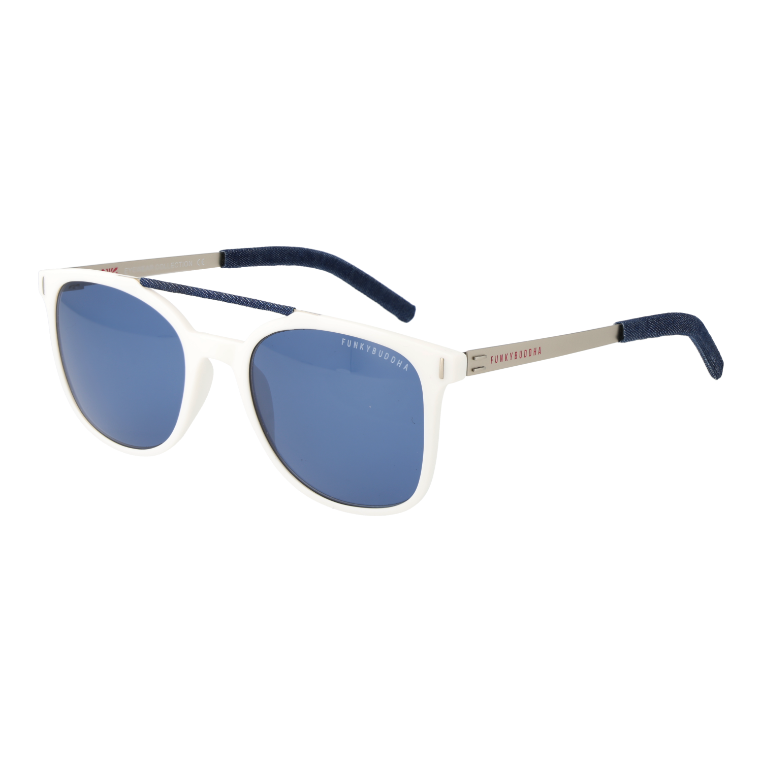 Sunglasses Funky Buddha Rectangle με Μεταλλικό σκελετό