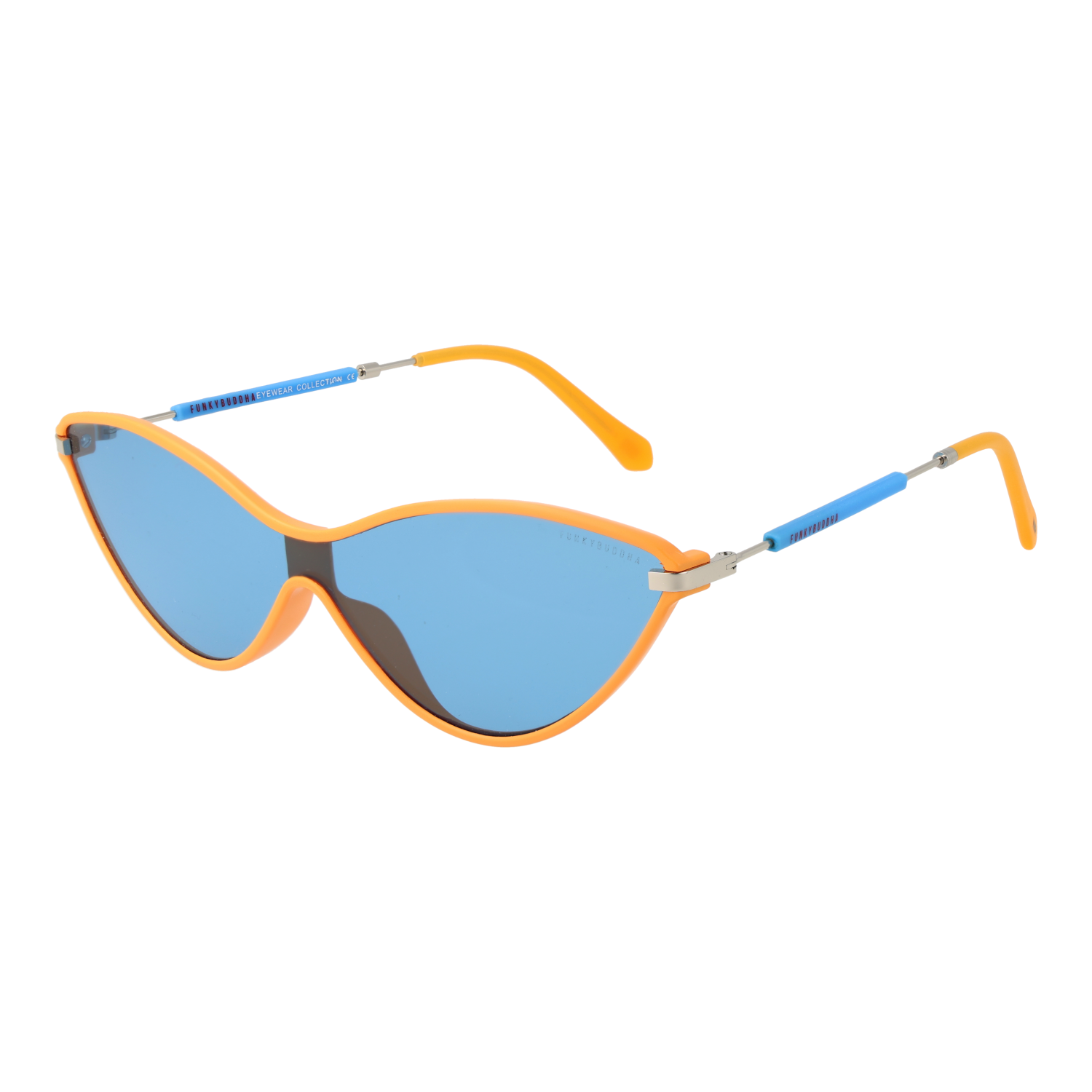 Sunglasses Funky Buddha Cat Eye με Plastic σκελετό