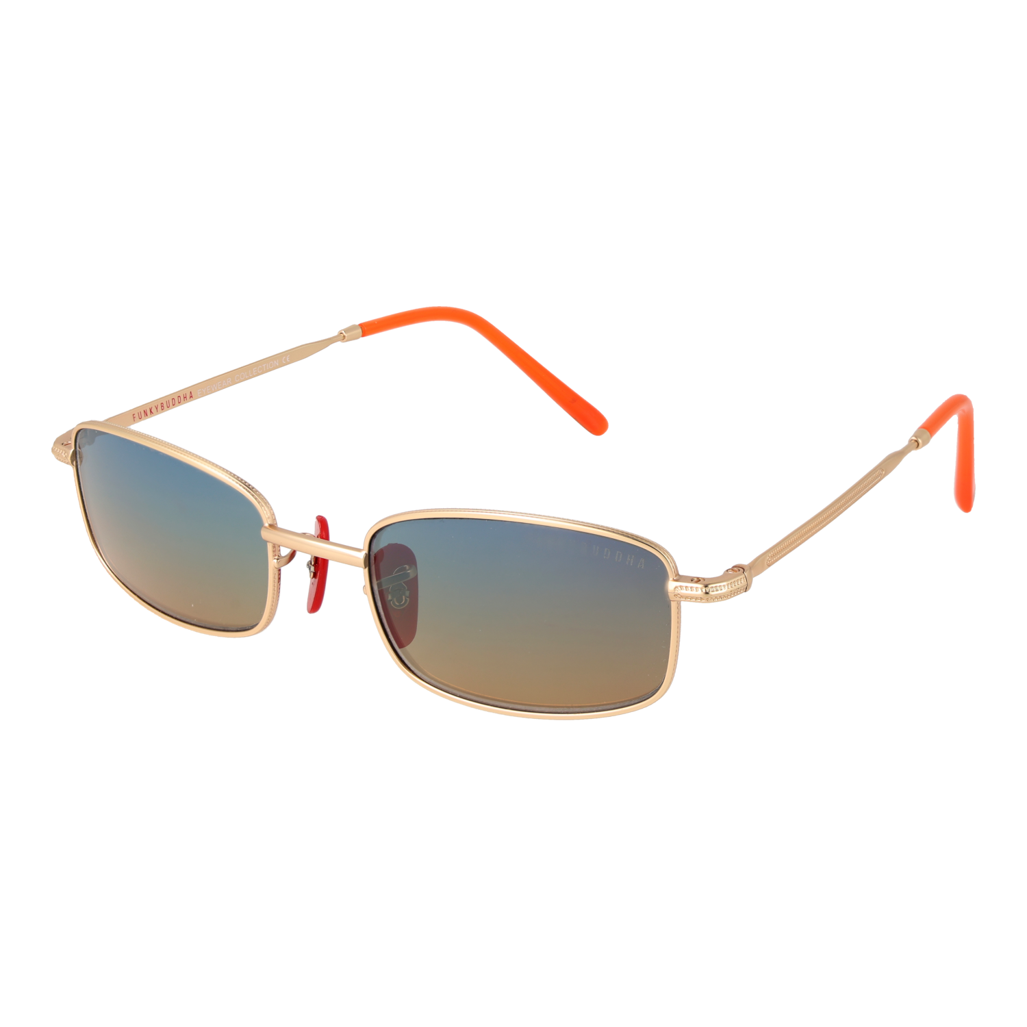 Sunglasses Funky Buddha Cat Eye με Μεταλλικό σκελετό