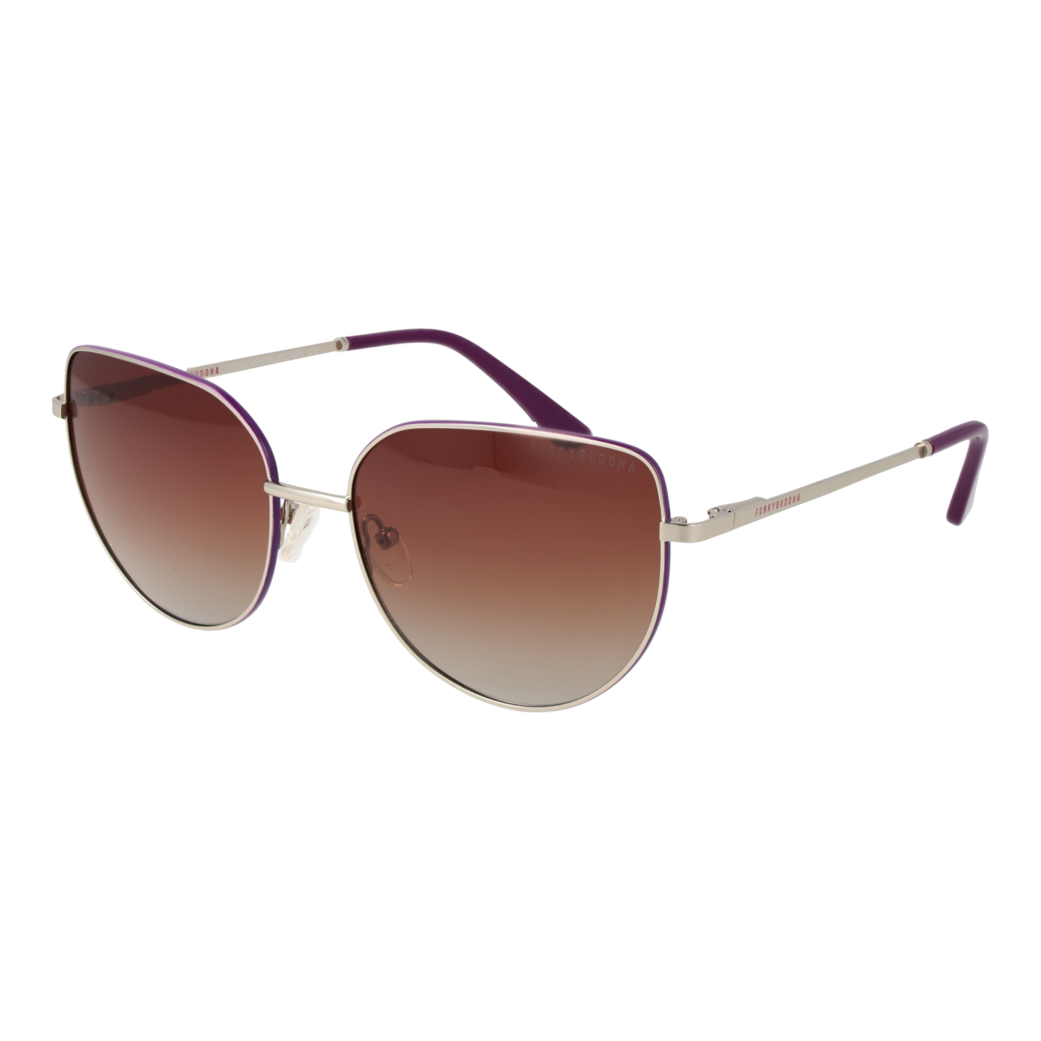 Sunglasses Funky Buddha Butterfly με Μεταλλικό σκελετό