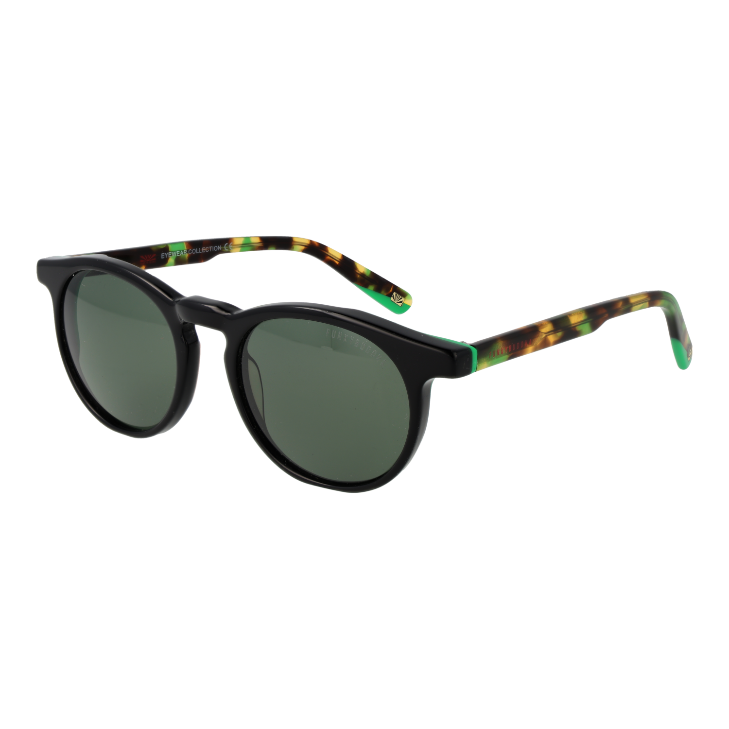 Sunglasses Funky Buddha Panto με Plastic σκελετό