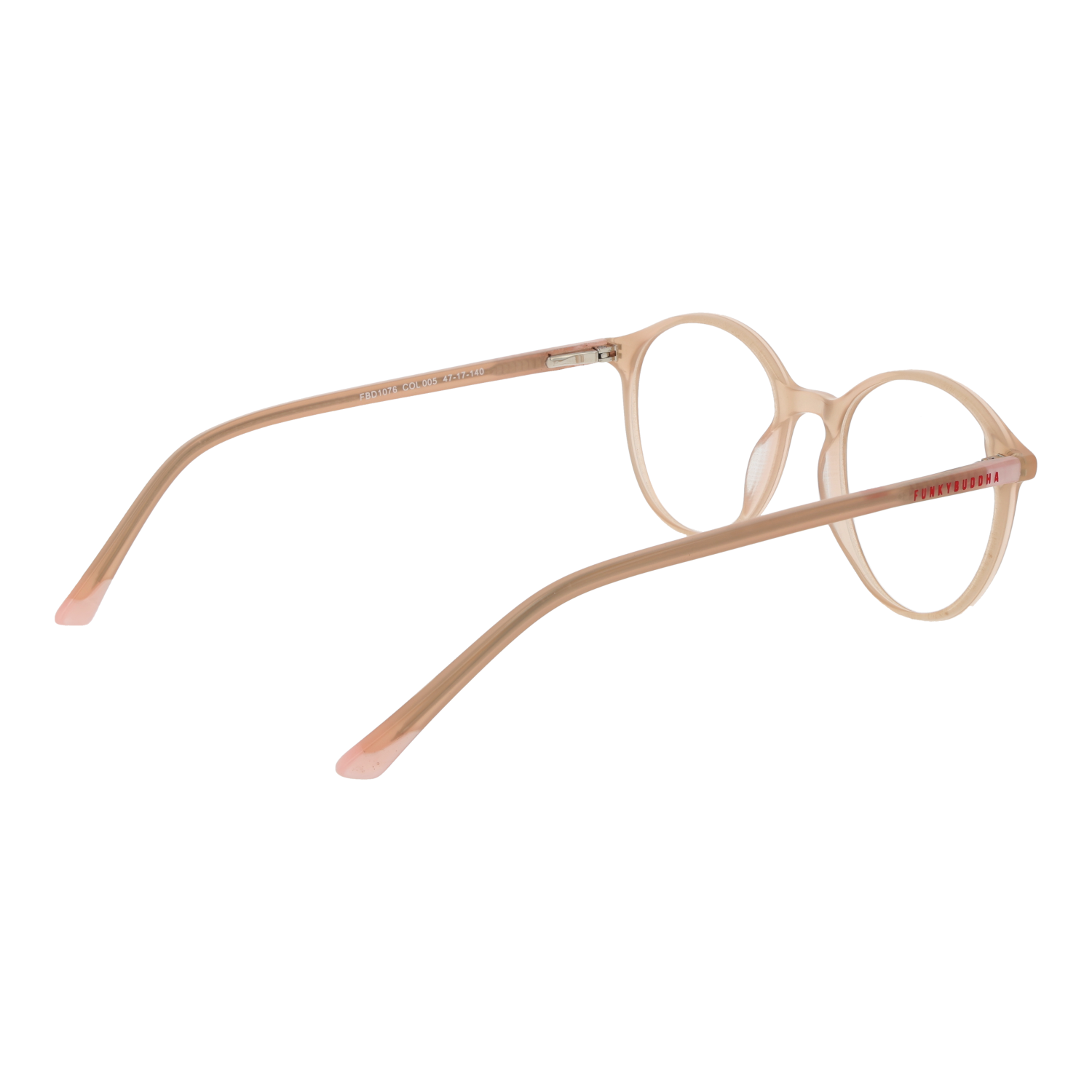 Σκελετός Γυαλιών Funky Buddha Round με Plastic σκελετό - Image 3