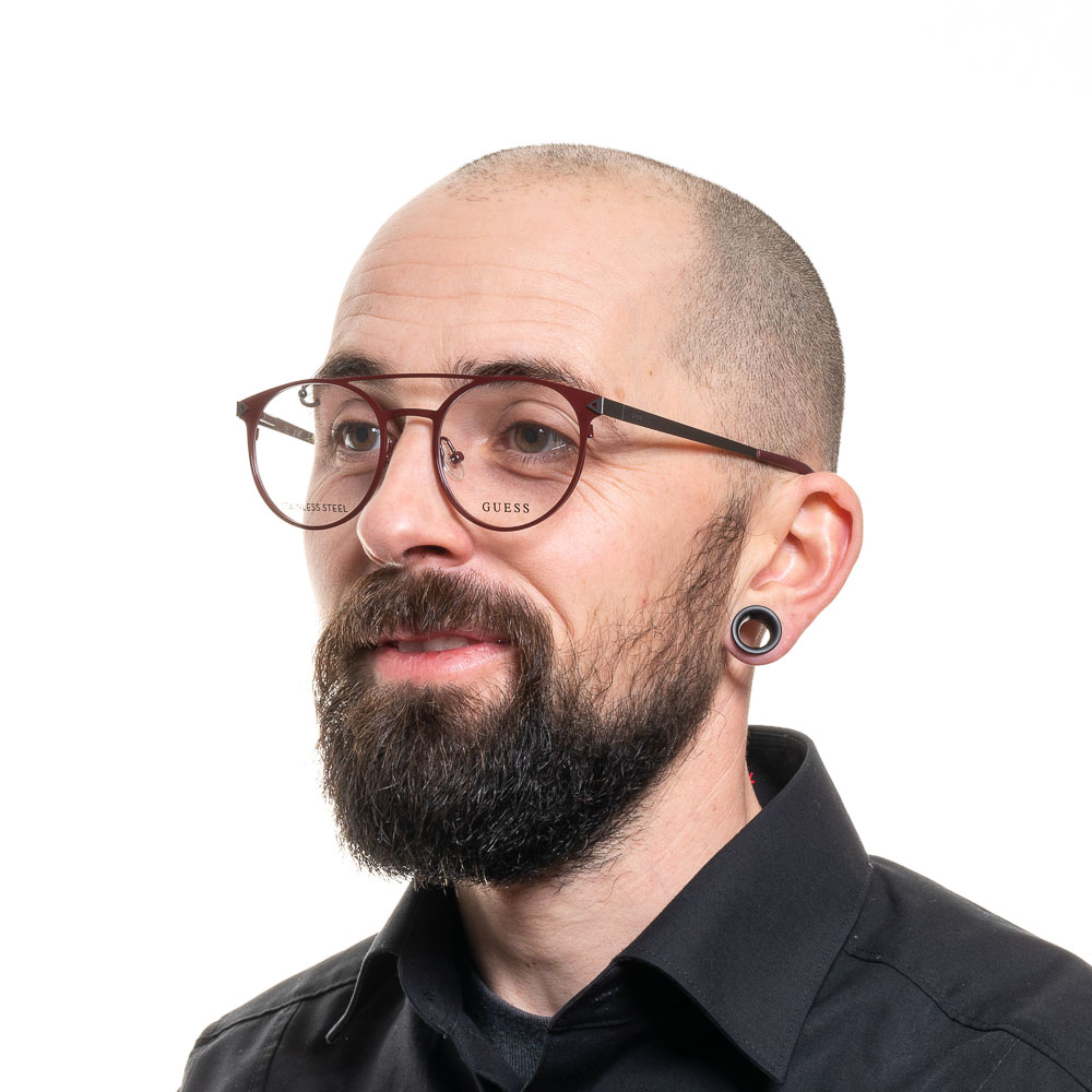 Σκελετός Γυαλιών Guess Aviator με Μεταλλικό σκελετό - Image 4