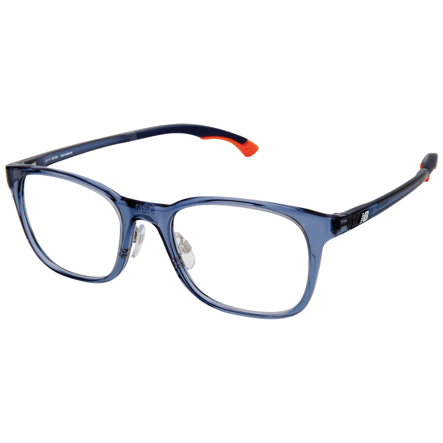 Σκελετός Γυαλιών New Balance Rectangle με Plastic σκελετό