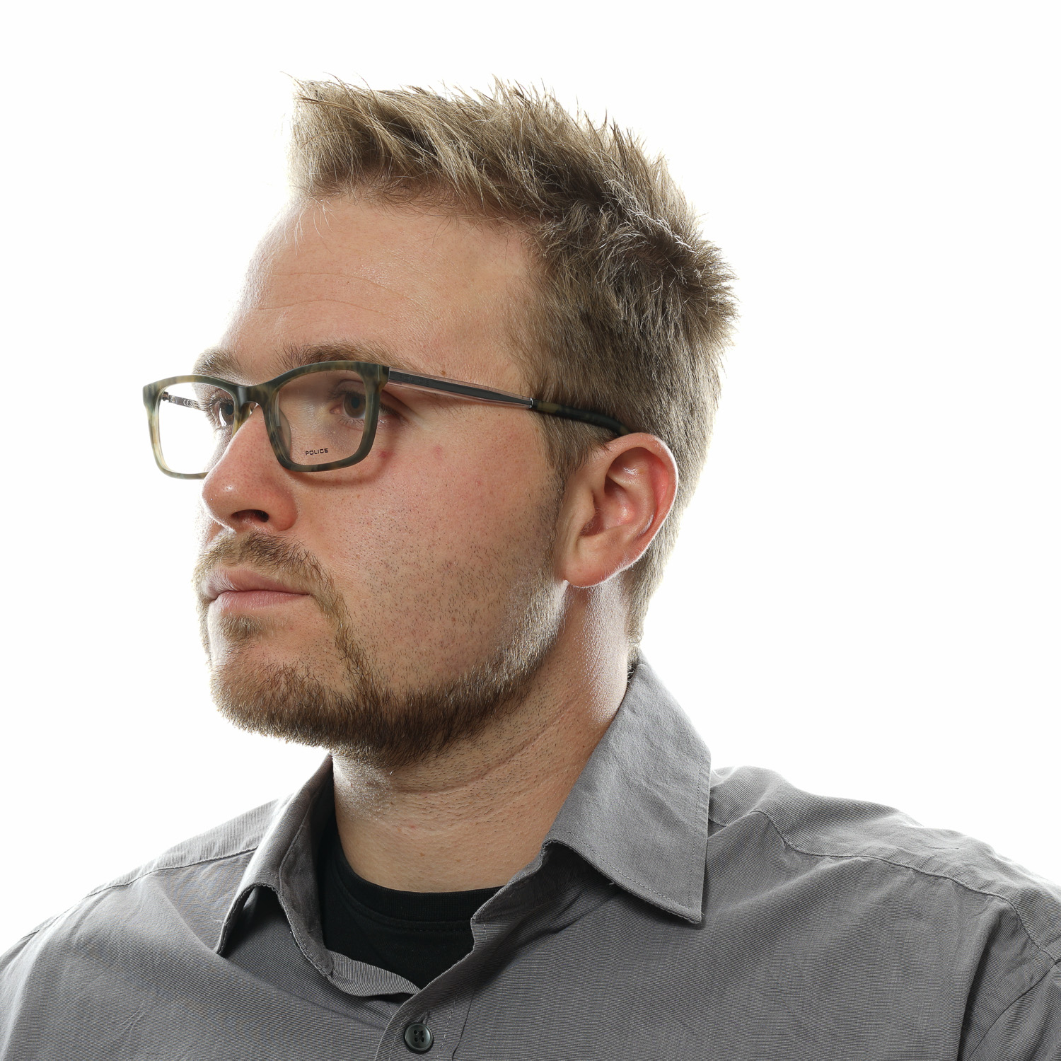 Σκελετός Γυαλιών Police Rectangle με Plastic σκελετό - Image 4