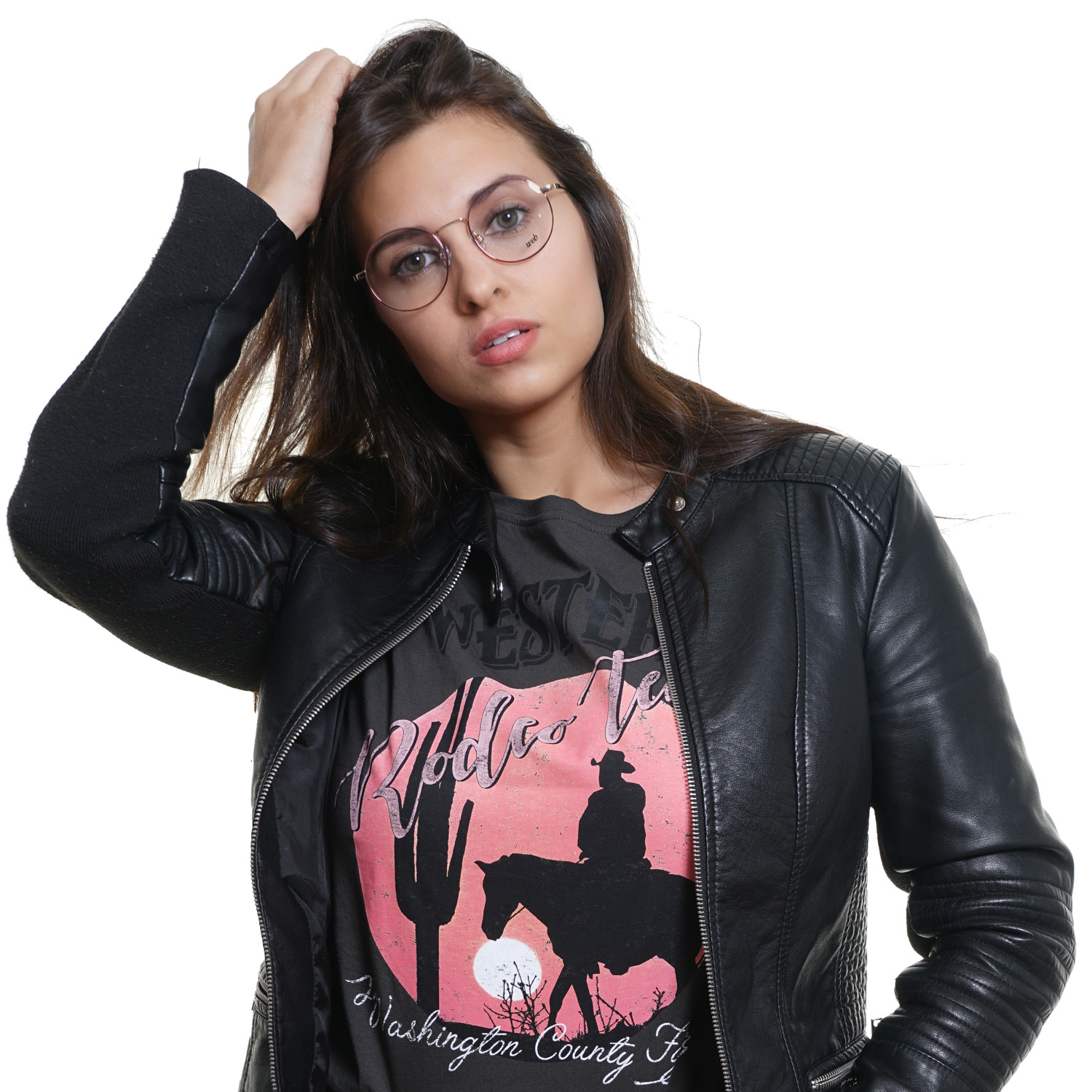 Σκελετός Γυαλιών Web Round με Μεταλλικό σκελετό - Image 4