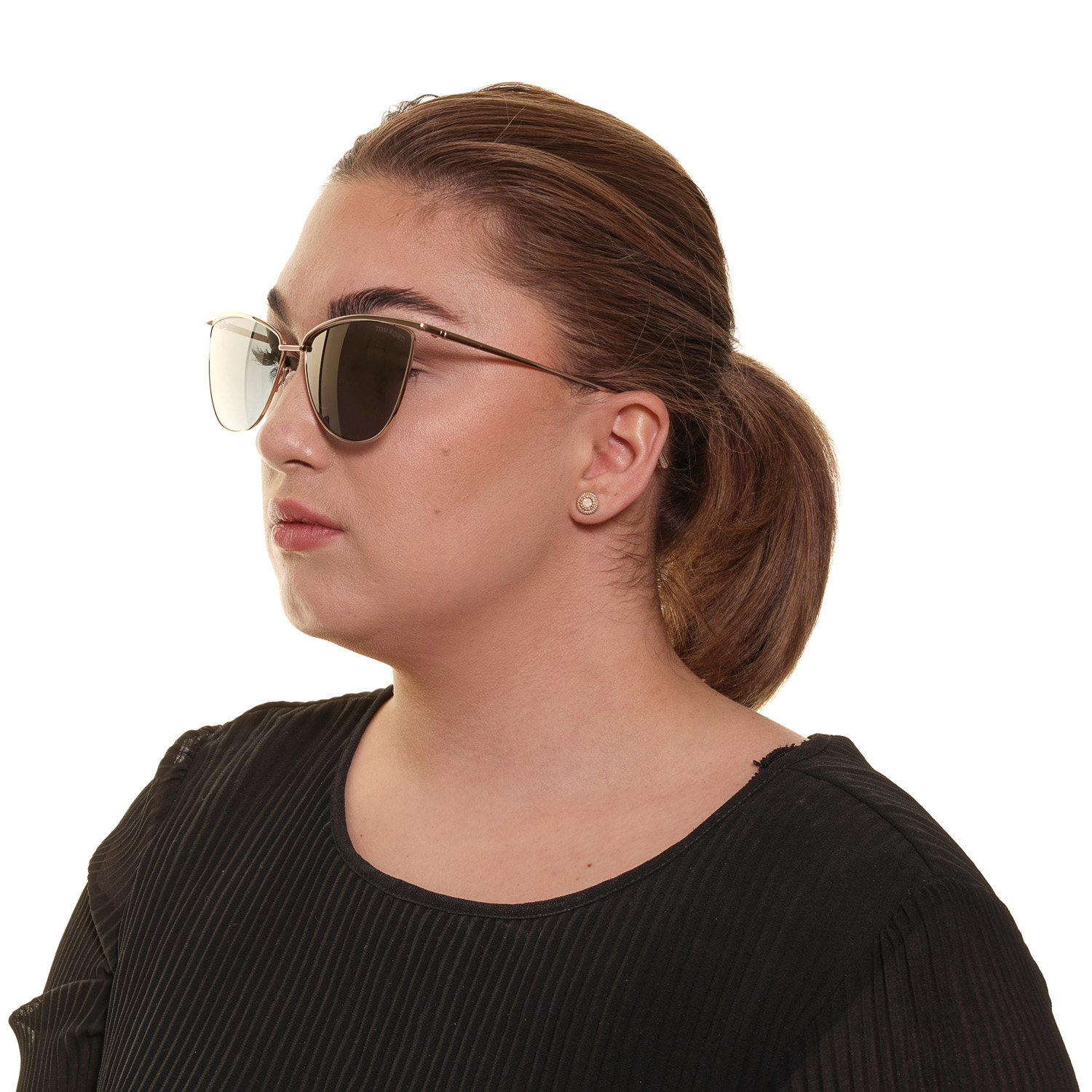 Γυαλιά Ηλίου Tom Ford Cat Eye με Μεταλλικό σκελετό - Image 4