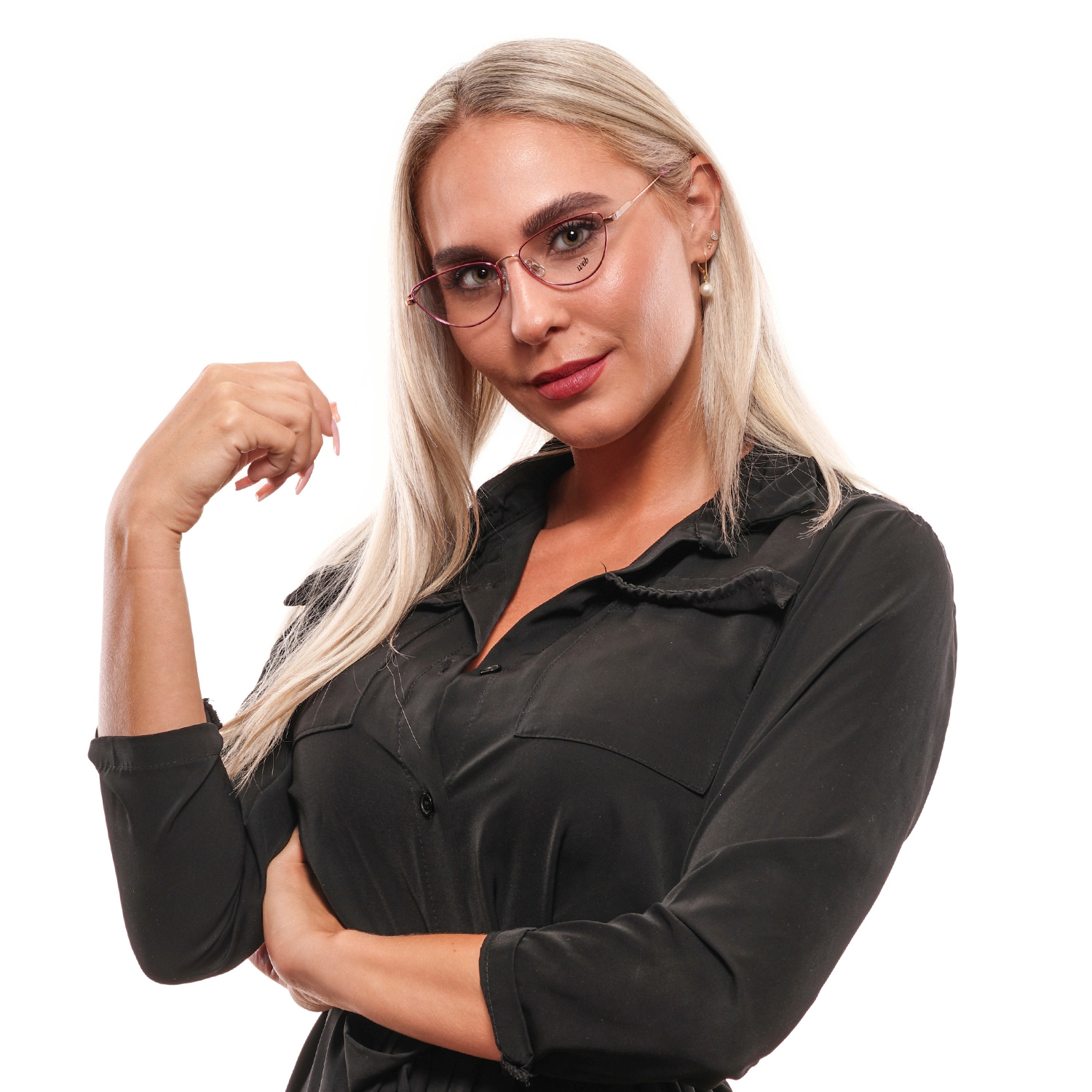 Σκελετός Γυαλιών Web Cat Eye με Metal & Plastic σκελετό - Image 4