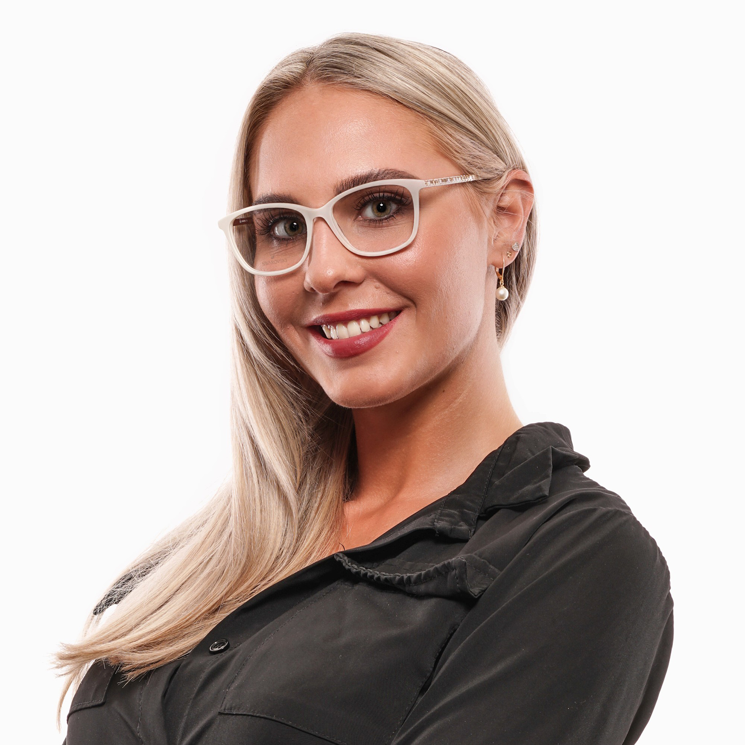 Σκελετός Γυαλιών Swarovski Trapezium με Metal & Plastic σκελετό - Image 4