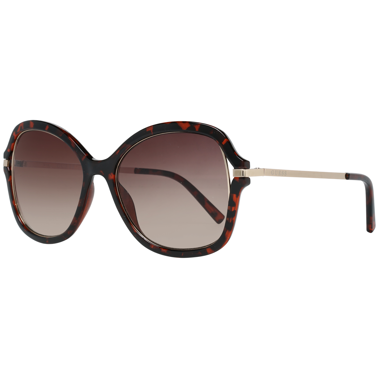Sunglasses Guess Butterfly με Metal & Plastic σκελετό