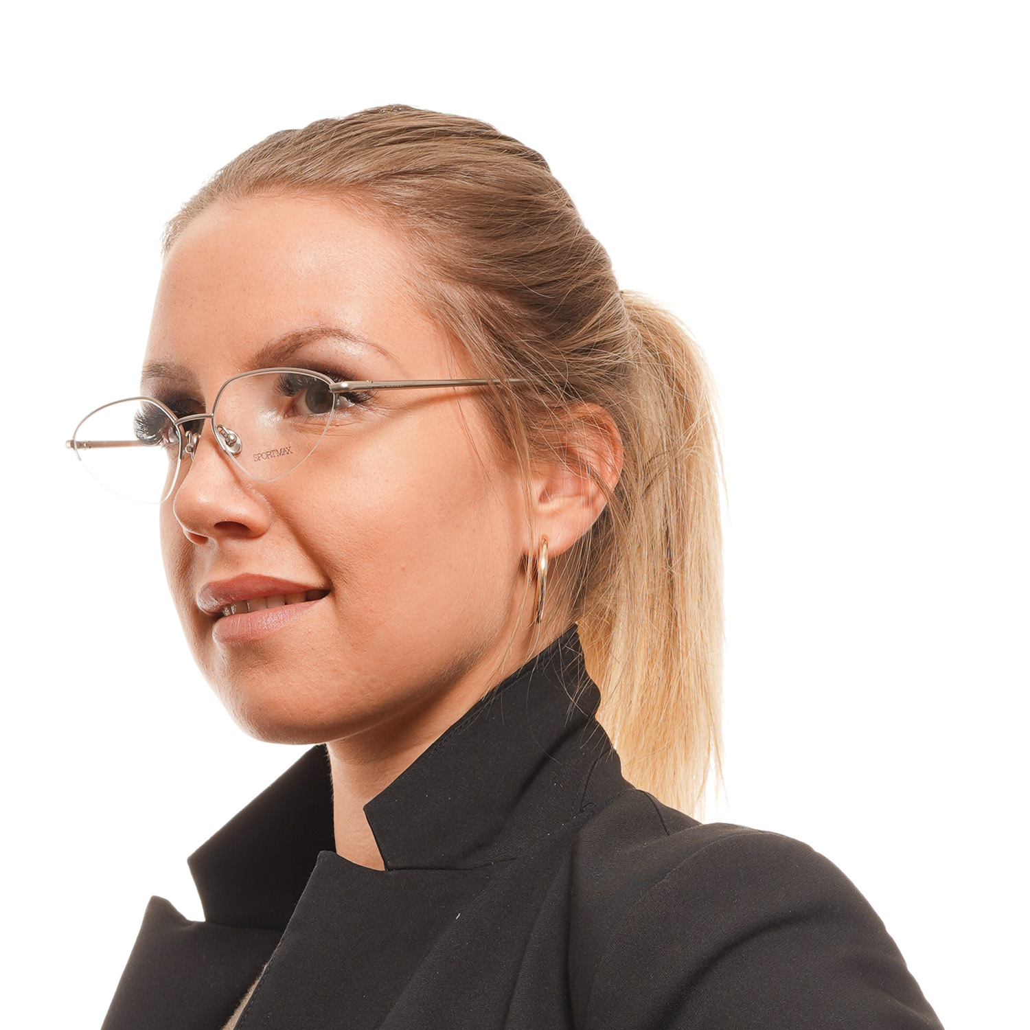 Σκελετός Γυαλιών Sportmax Sport με Μεταλλικό σκελετό - Image 4