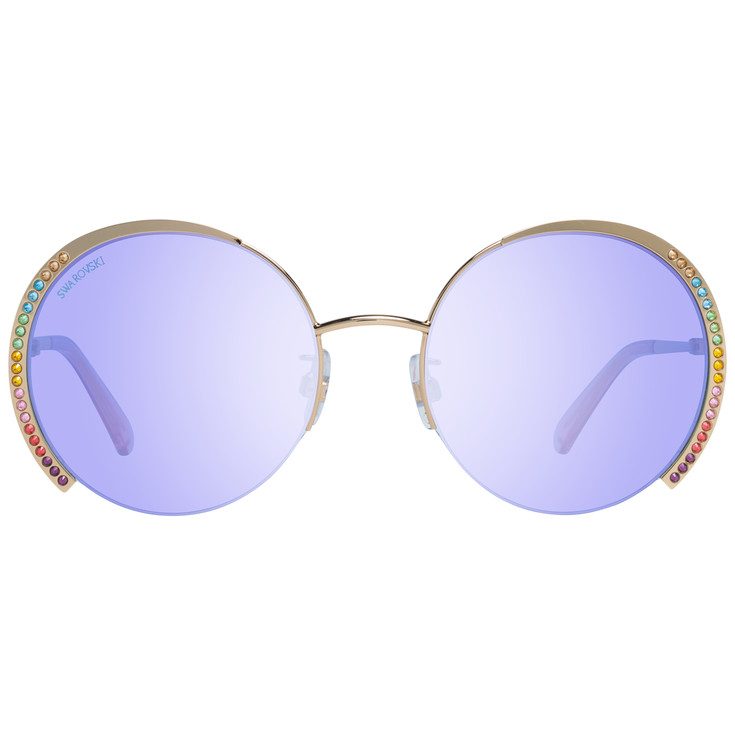 Sunglasses Swarovski Round με Μεταλλικό σκελετό - Image 2