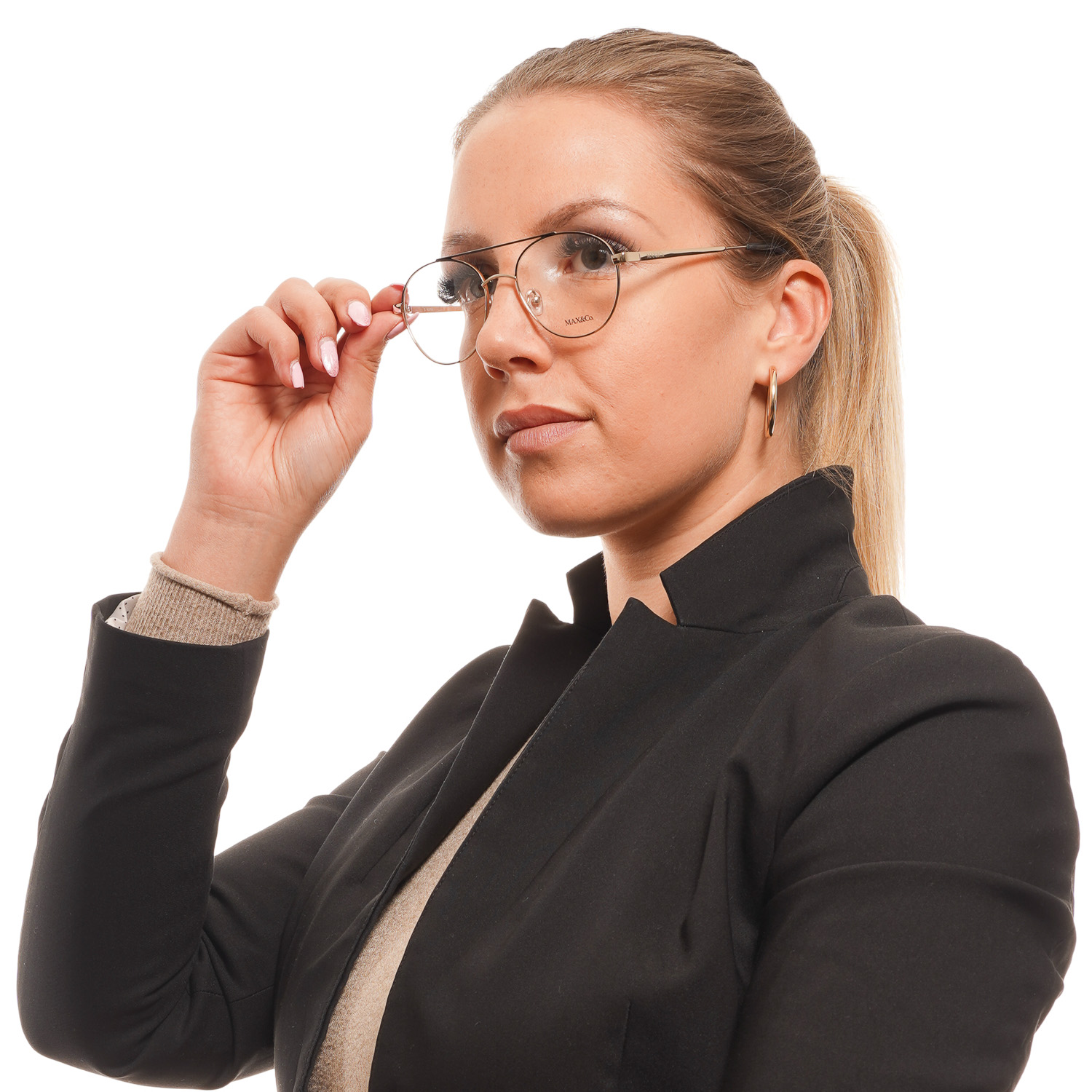 Σκελετός Γυαλιών Max & Co Round με Μεταλλικό σκελετό - Image 4