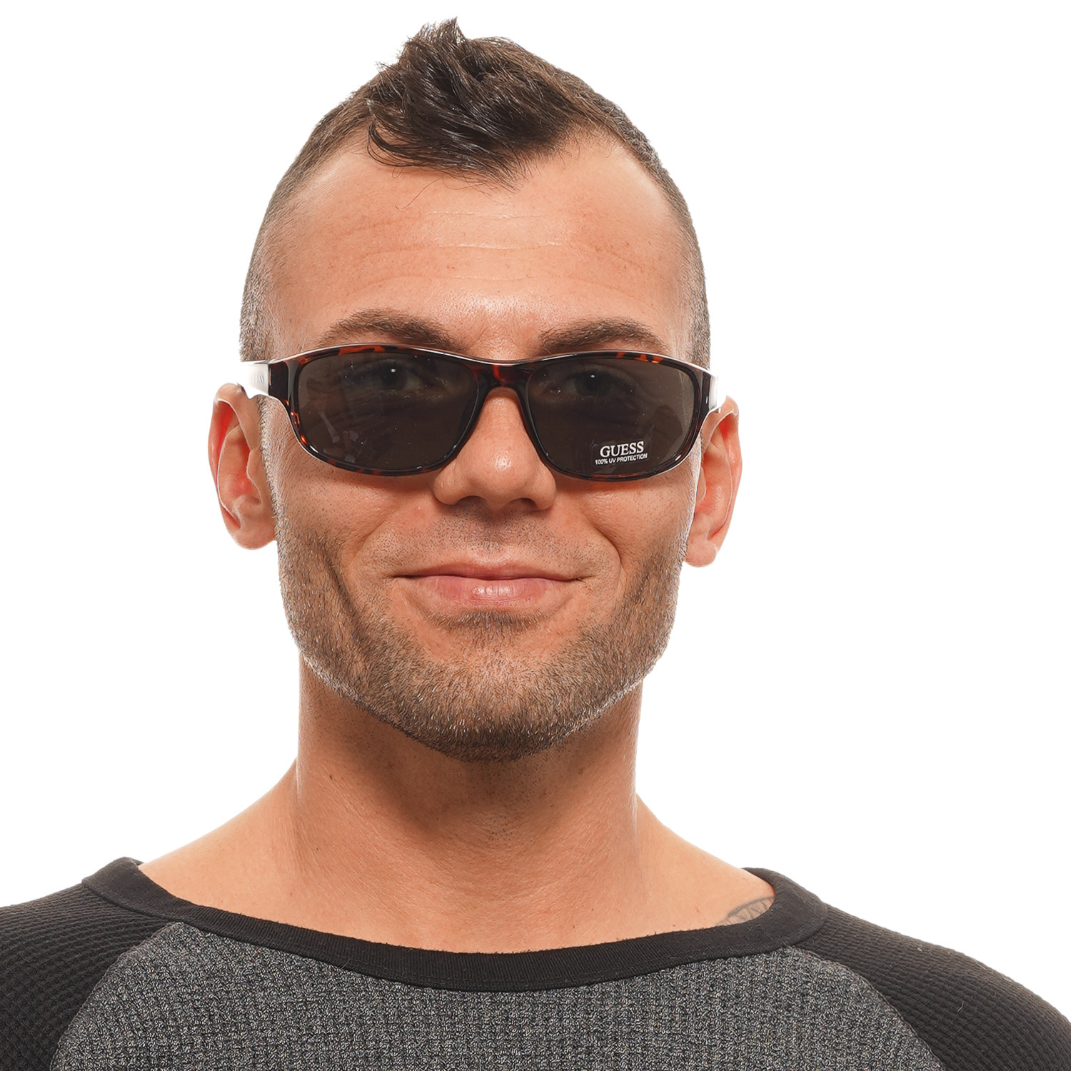 Sunglasses Guess Rectangle με Plastic σκελετό - Image 5