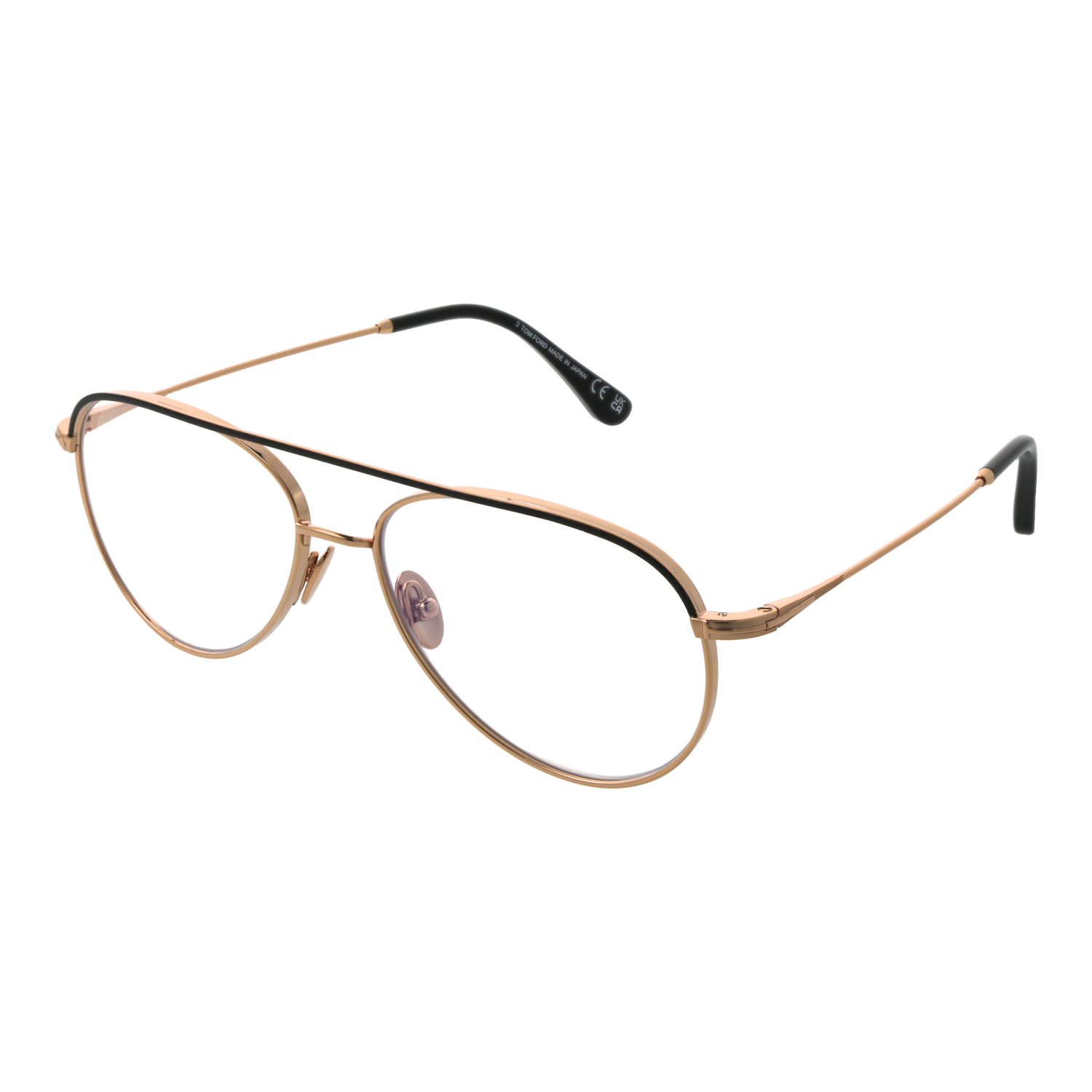 Frames with Blue-Filter Lenses Tom Ford Aviator με Titanium σκελετό