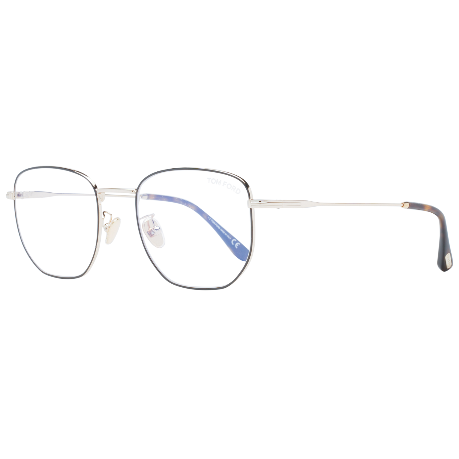 Frames with Blue-Filter Lenses Tom Ford Square με Μεταλλικό σκελετό
