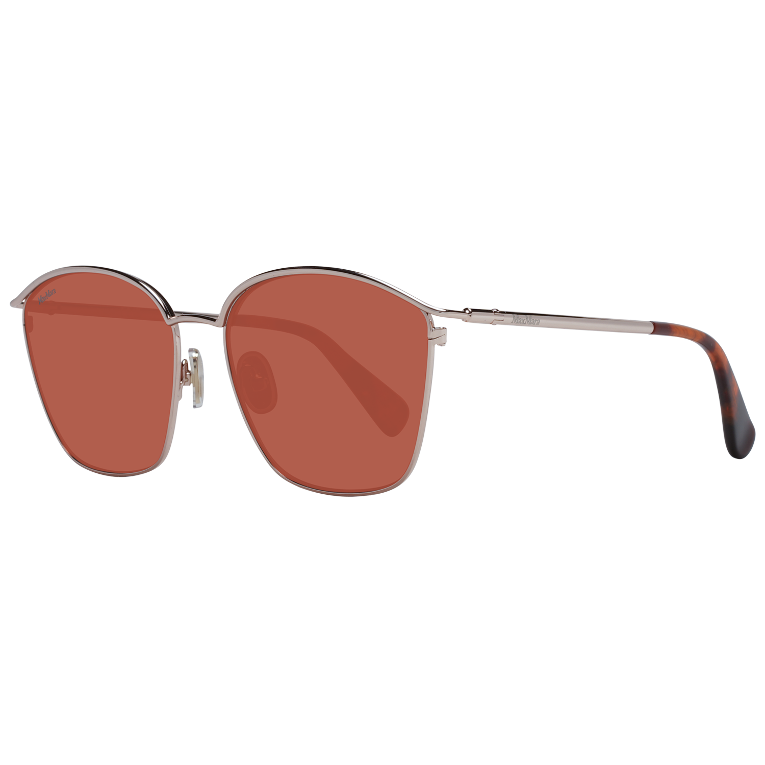 Sunglasses Max Mara Rectangle με Μεταλλικό σκελετό