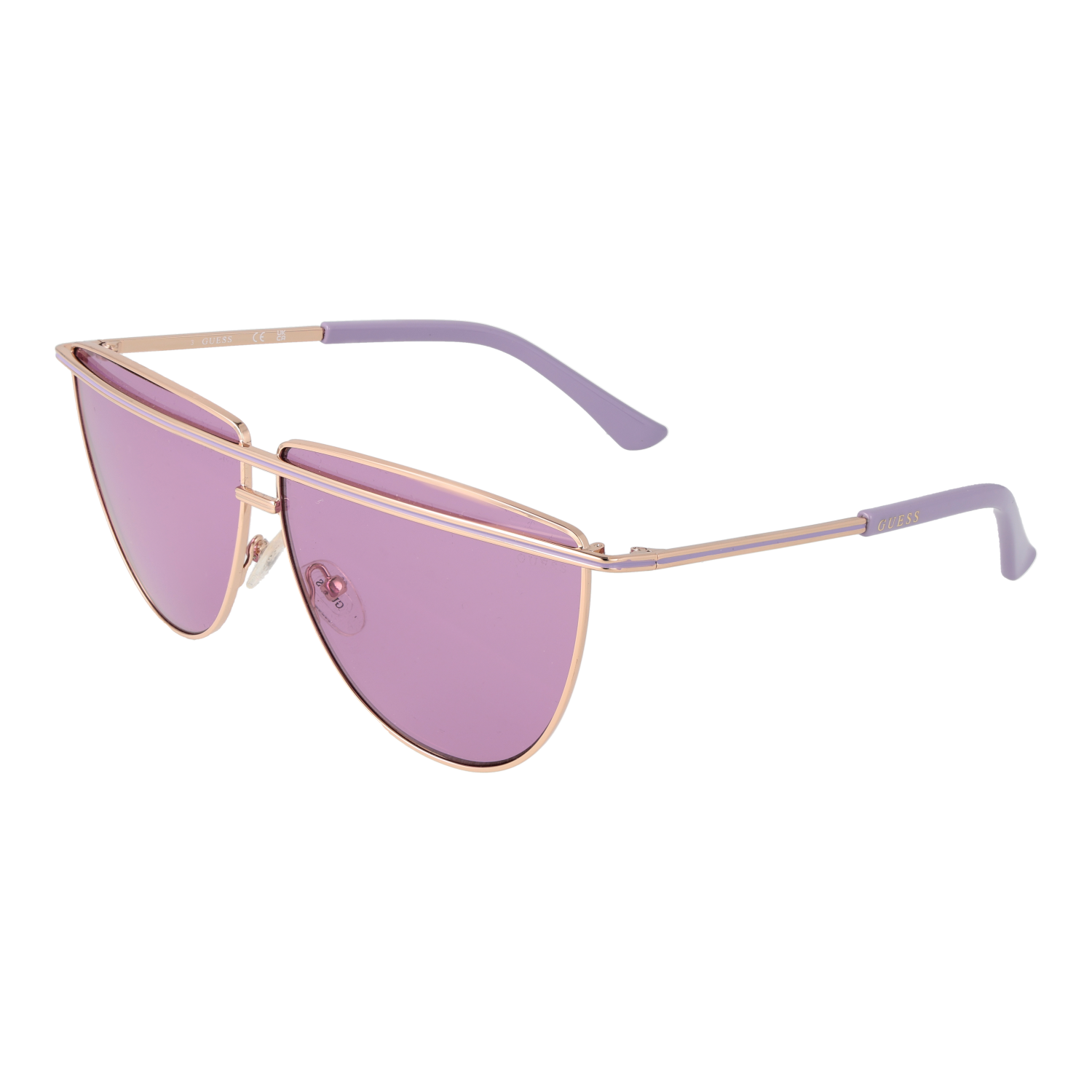 Sunglasses Guess Aviator με Μεταλλικό σκελετό