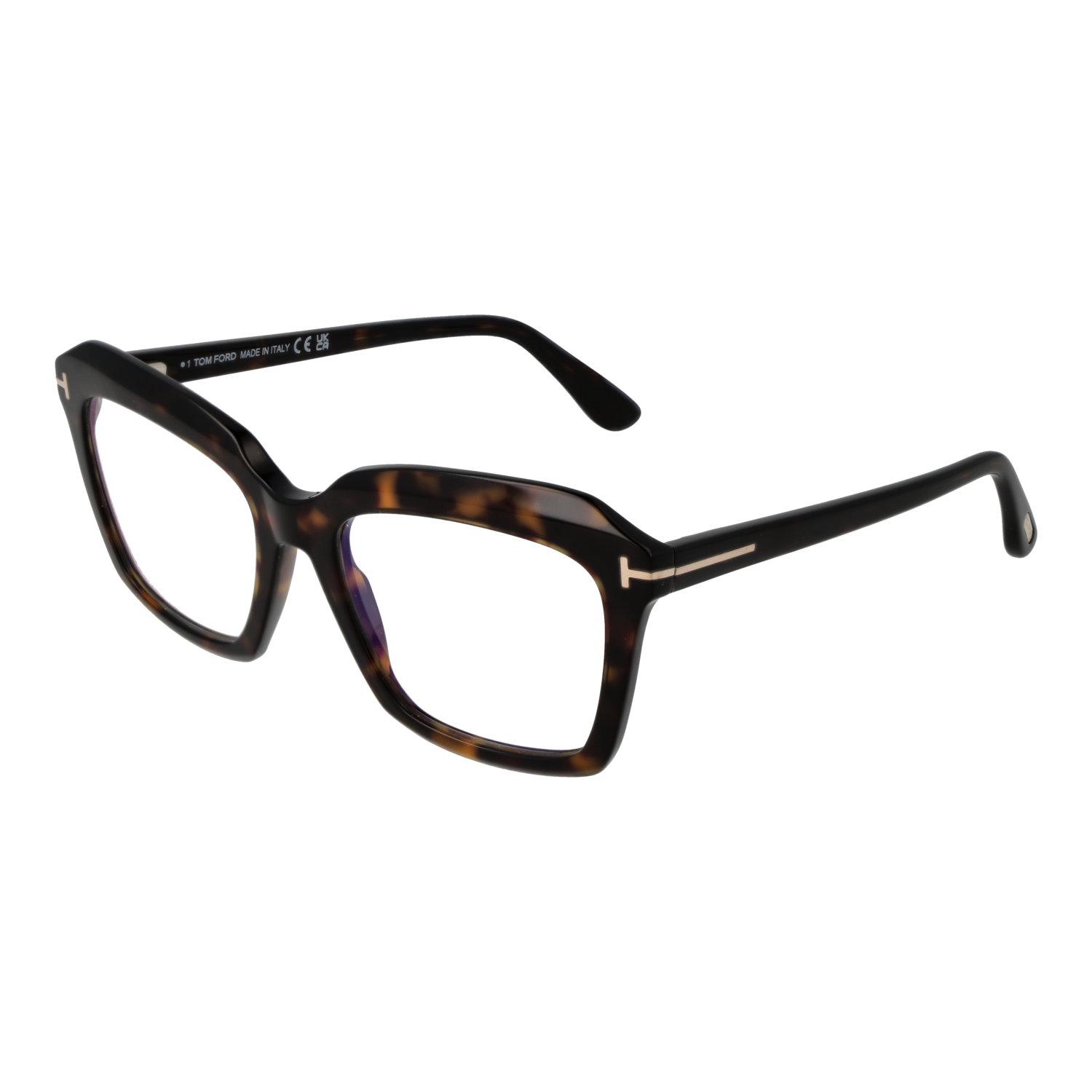 Frames with Blue-Filter Lenses Tom Ford Square με Acetate σκελετό