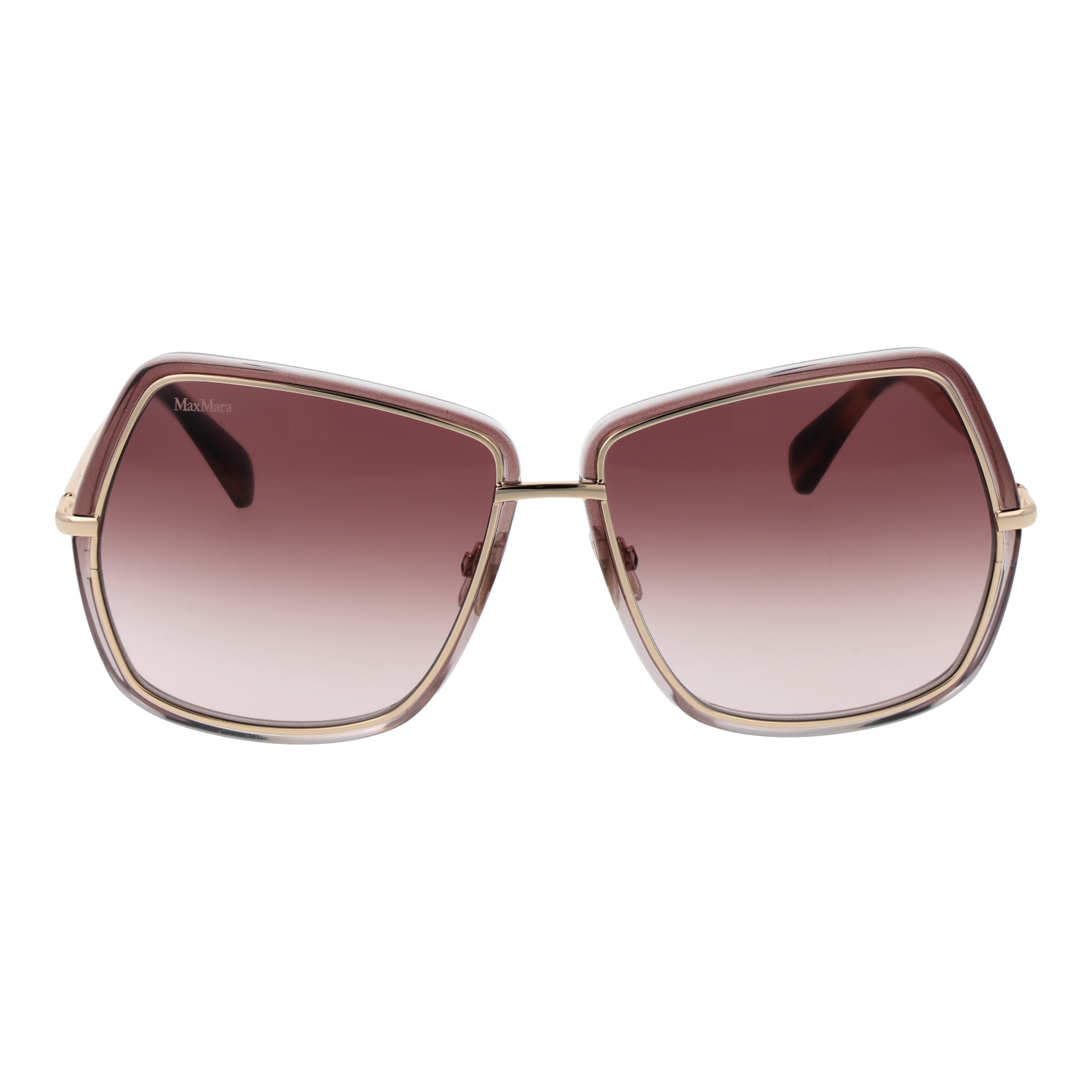 Sunglasses Max Mara Geometric με Μεταλλικό σκελετό - Image 2
