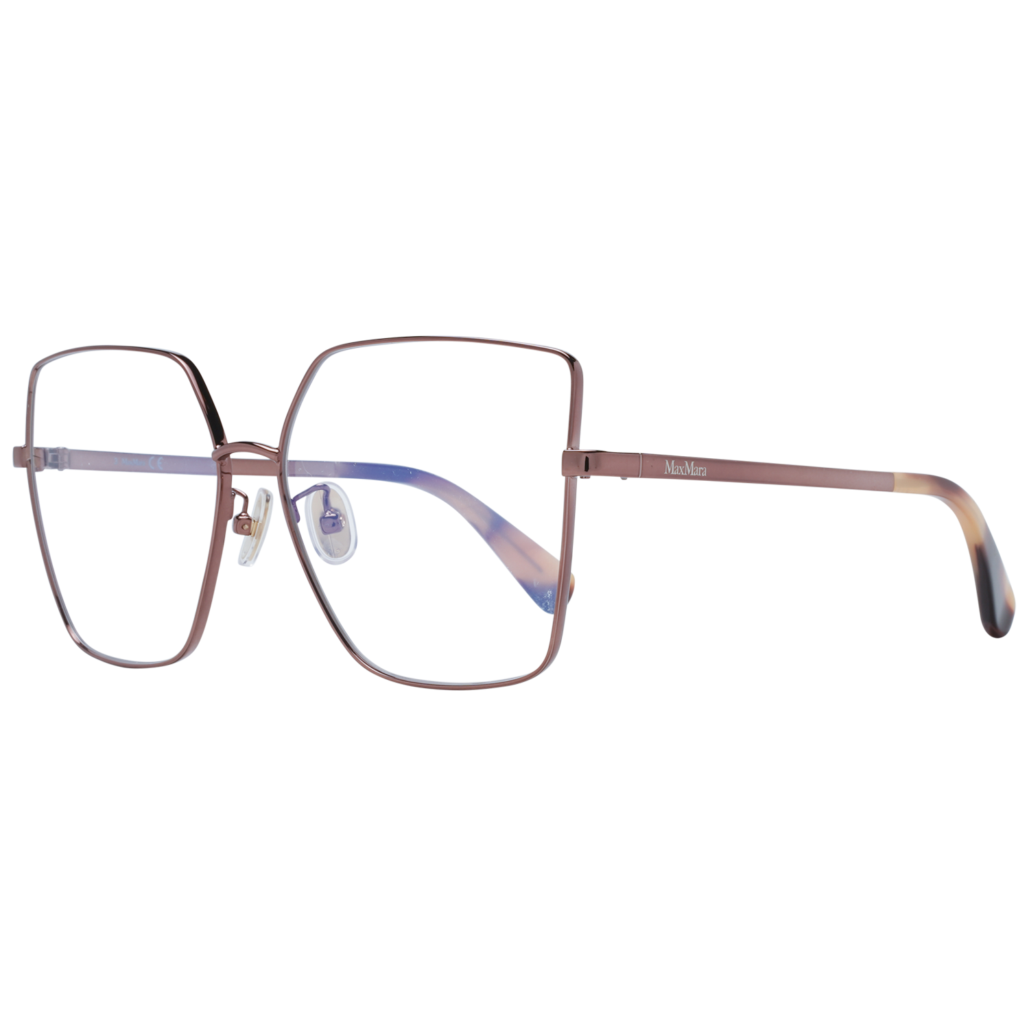 Frames with Blue-Filter Lenses Max Mara Square με Μεταλλικό σκελετό