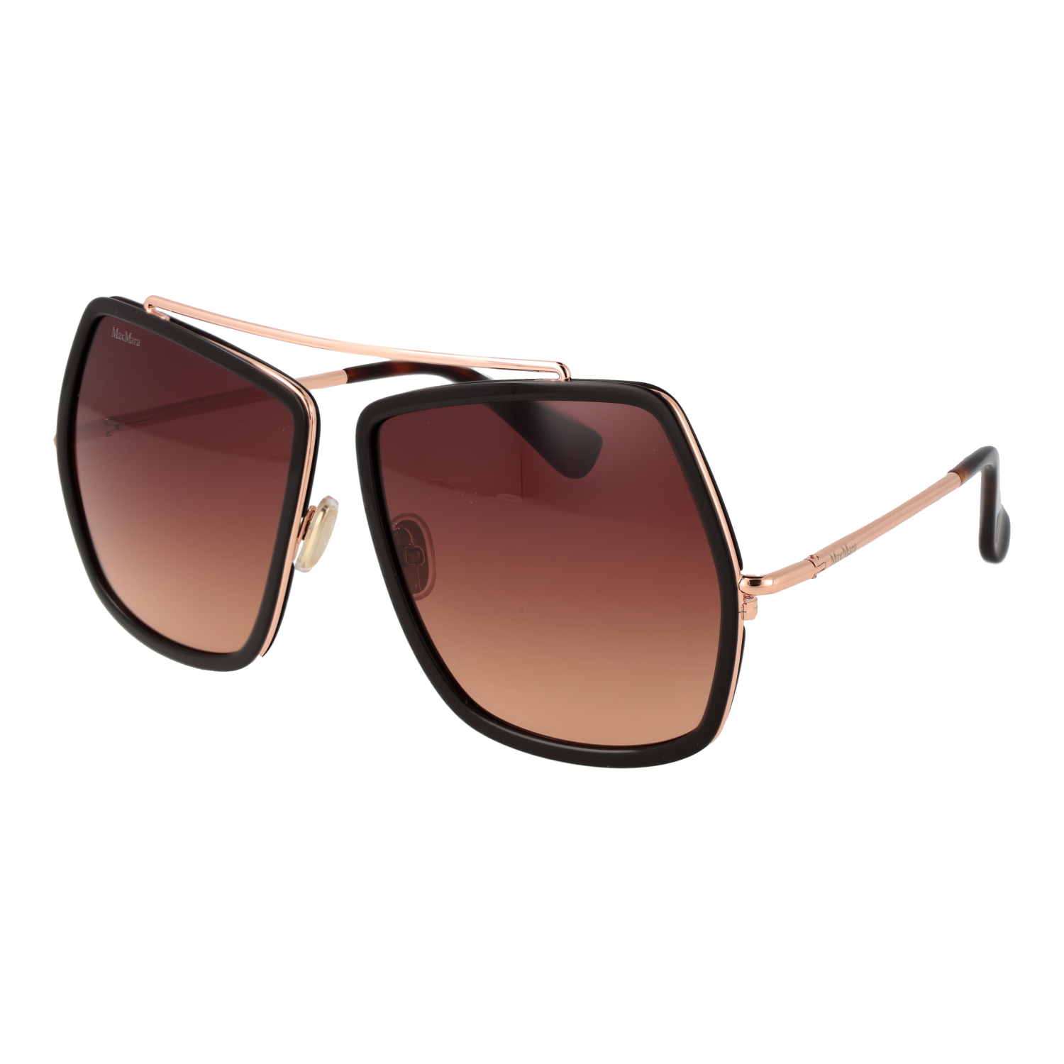Sunglasses Max Mara Geometric με Μεταλλικό σκελετό