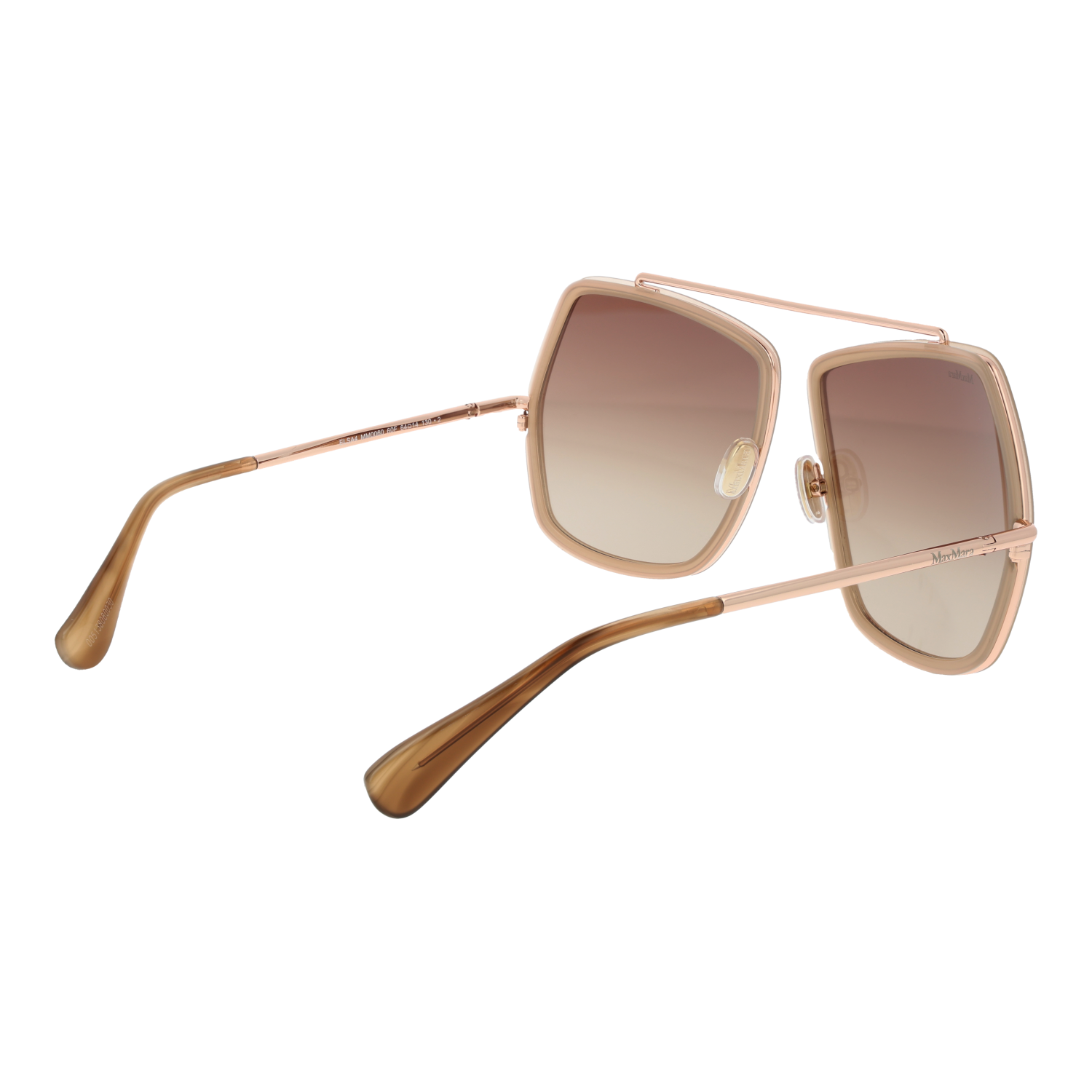 Sunglasses Max Mara Geometric με Μεταλλικό σκελετό - Image 3