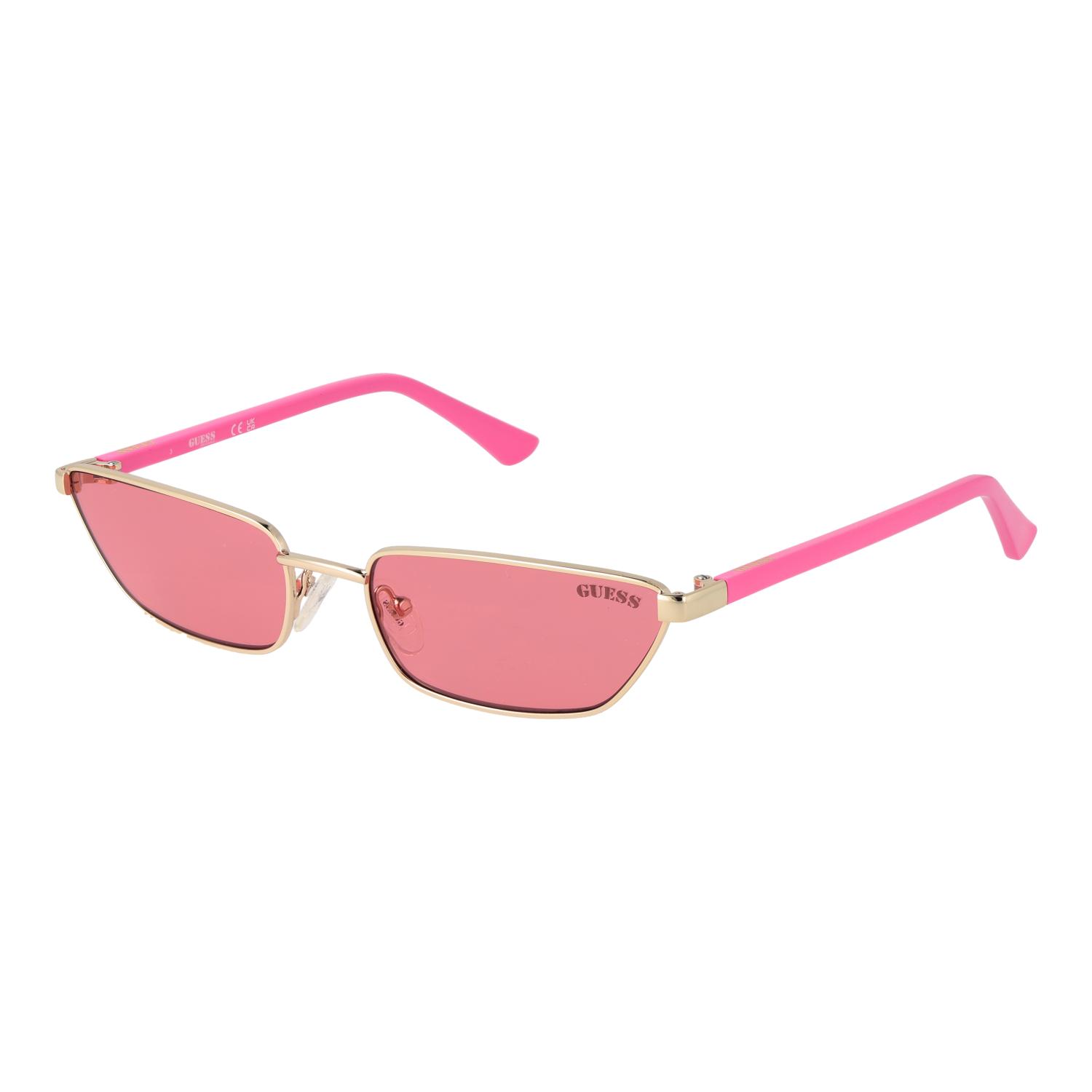 Sunglasses Guess Cat Eye με Μεταλλικό σκελετό