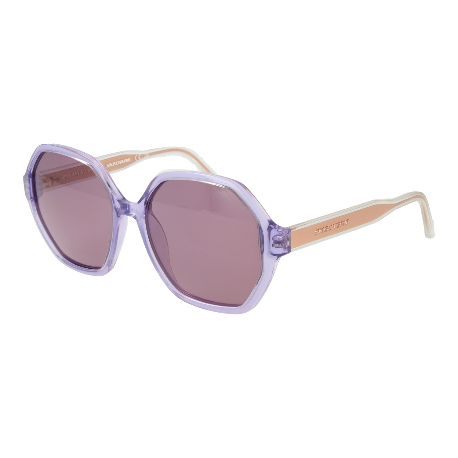 Sunglasses Skechers Square με Stainless Steel σκελετό