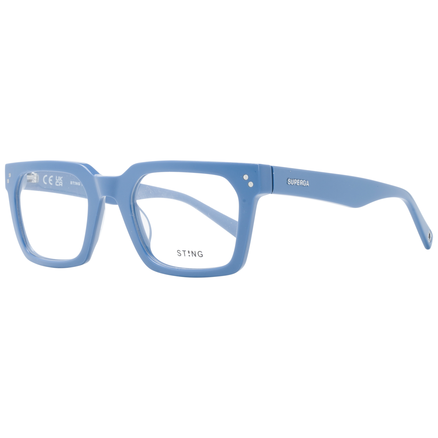 Frames with Sunglasses-Clips Sting Square με Acetate & Plastic σκελετό - Image 9