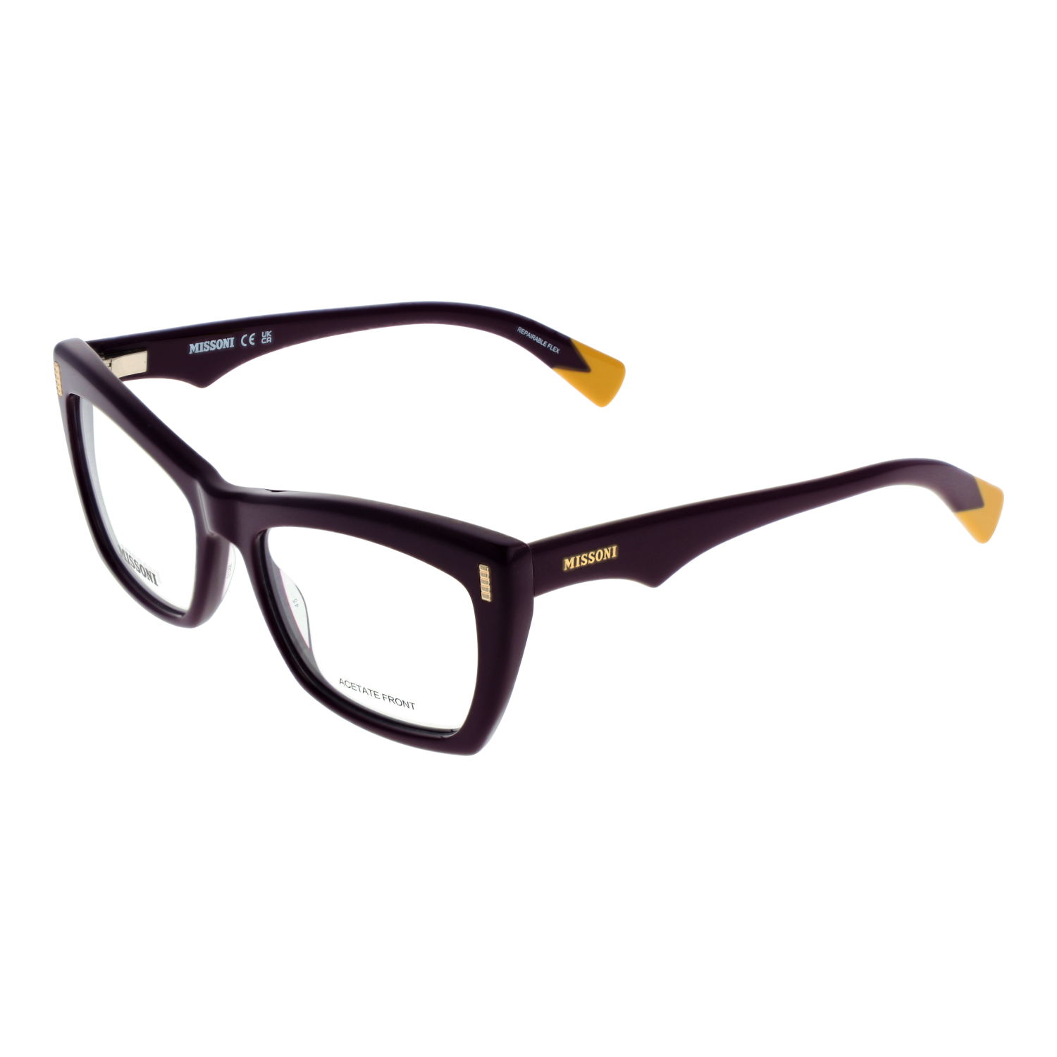 Σκελετός Γυαλιών Missoni Butterfly με Acetate σκελετό - Image 4