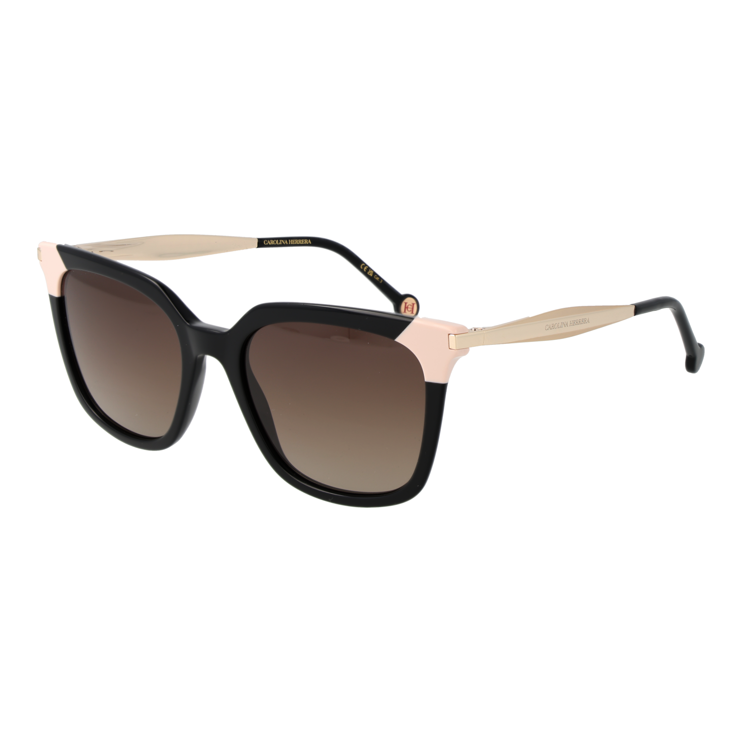 Sunglasses Carolina Herrera Rectangle με Acetate σκελετό - Image 4