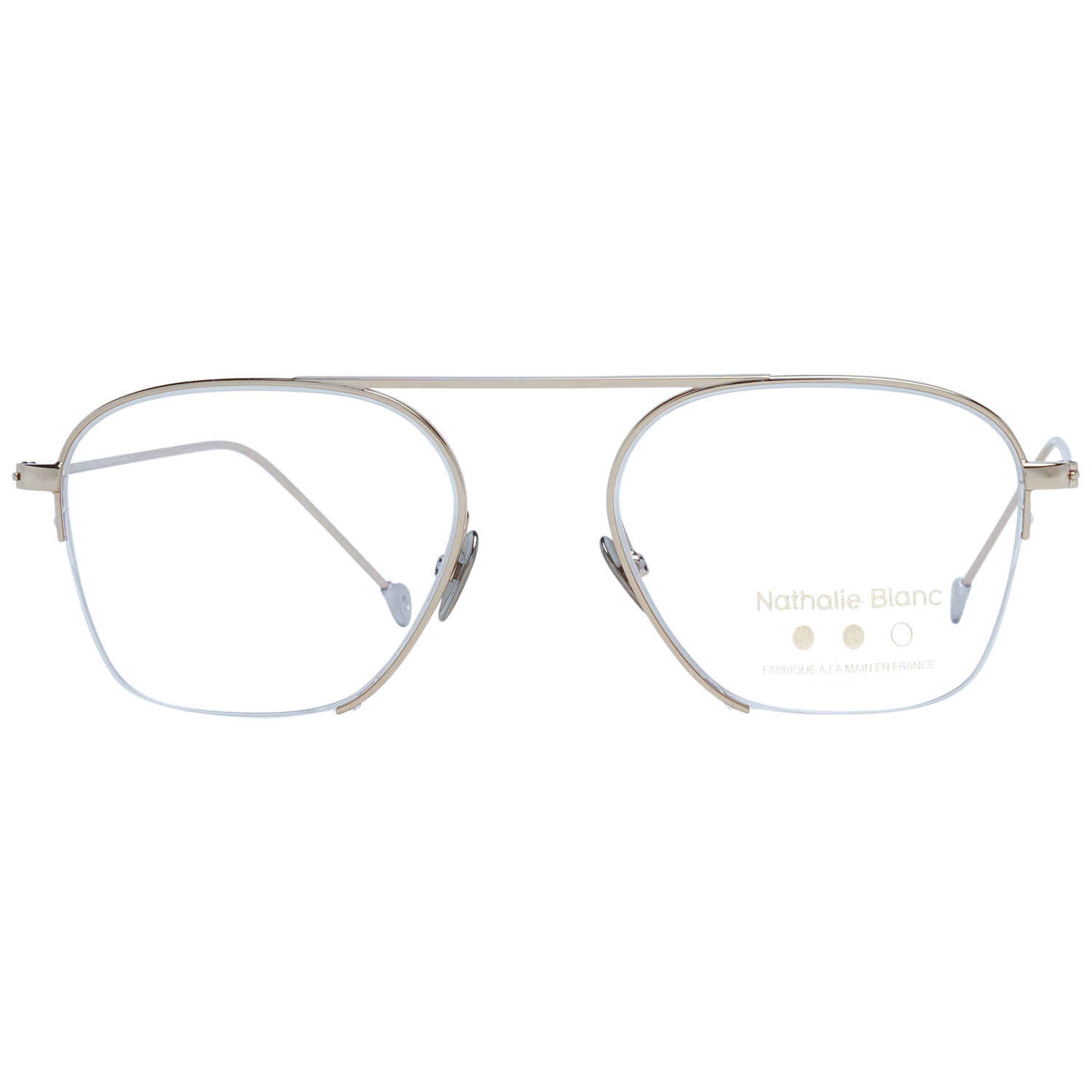 Σκελετός Γυαλιών Nathalie Blanc Aviator με Μεταλλικό σκελετό - Image 5