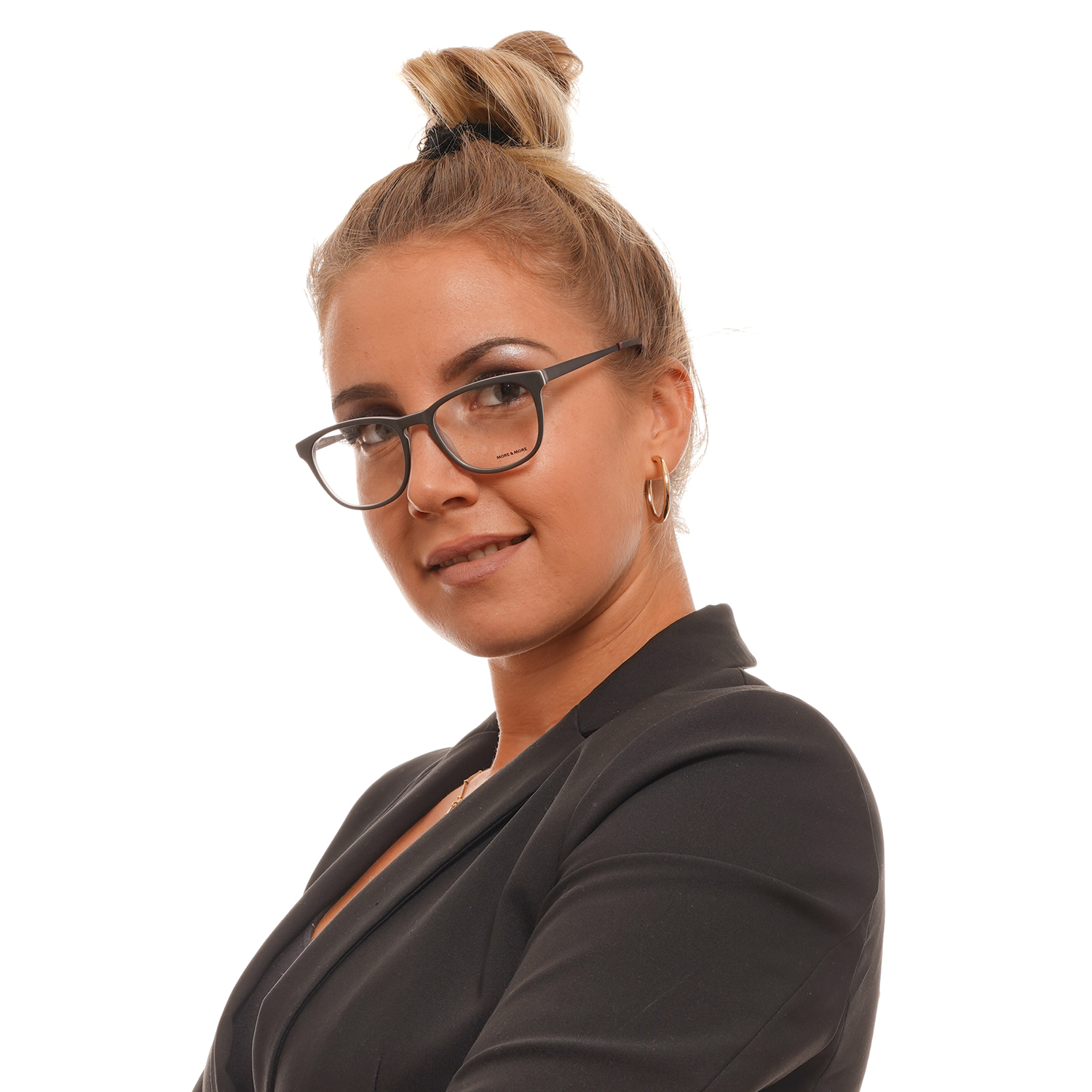 Σκελετός Γυαλιών More & More Trapezium με Acetate σκελετό - Image 8