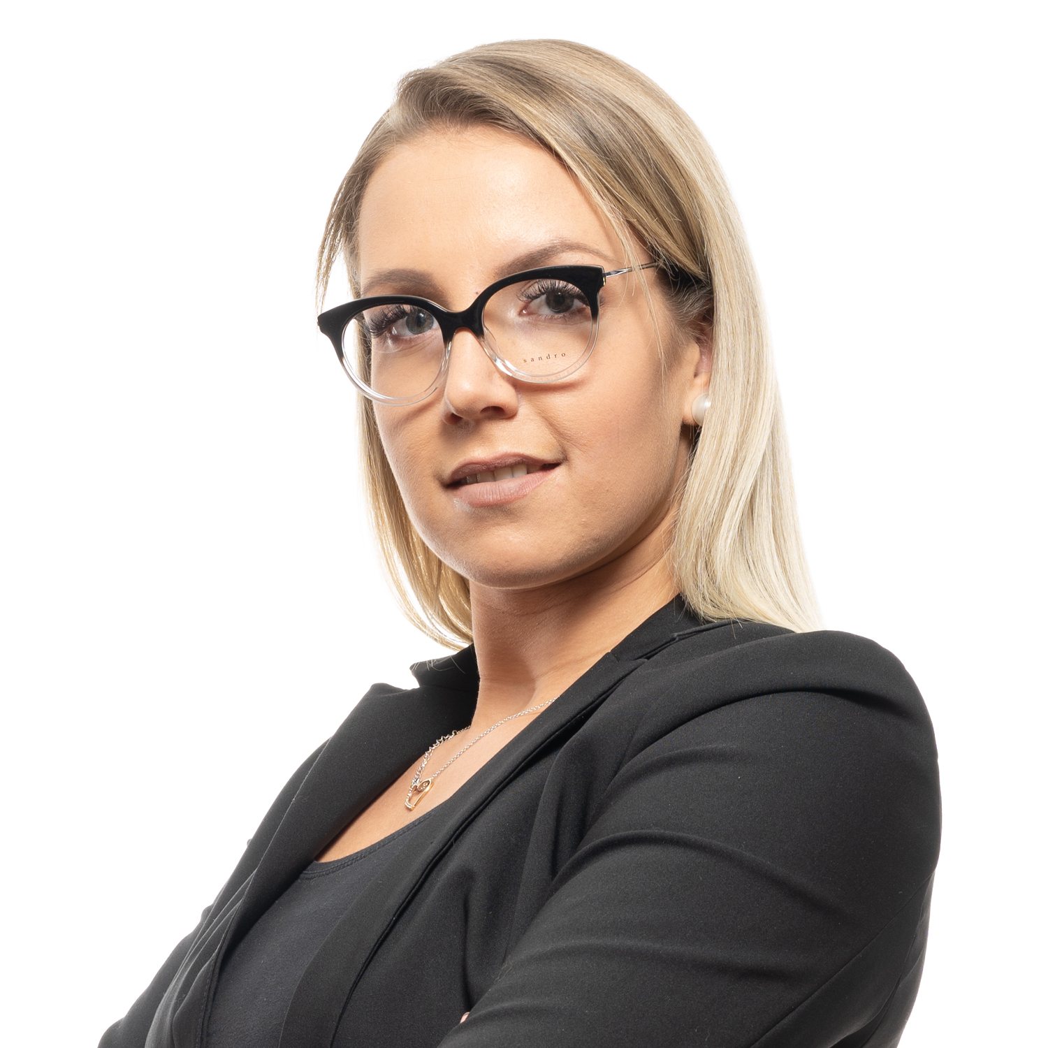 Σκελετός Γυαλιών Sandro Butterfly με Metal & Plastic σκελετό - Image 8