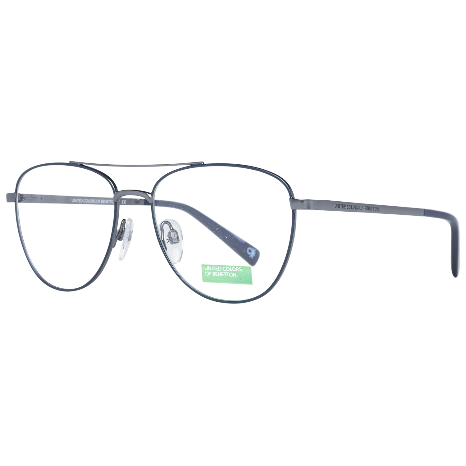 Σκελετός Γυαλιών Benetton Aviator με Stainless Steel & Nickel Silver (Alloy) σκελετό