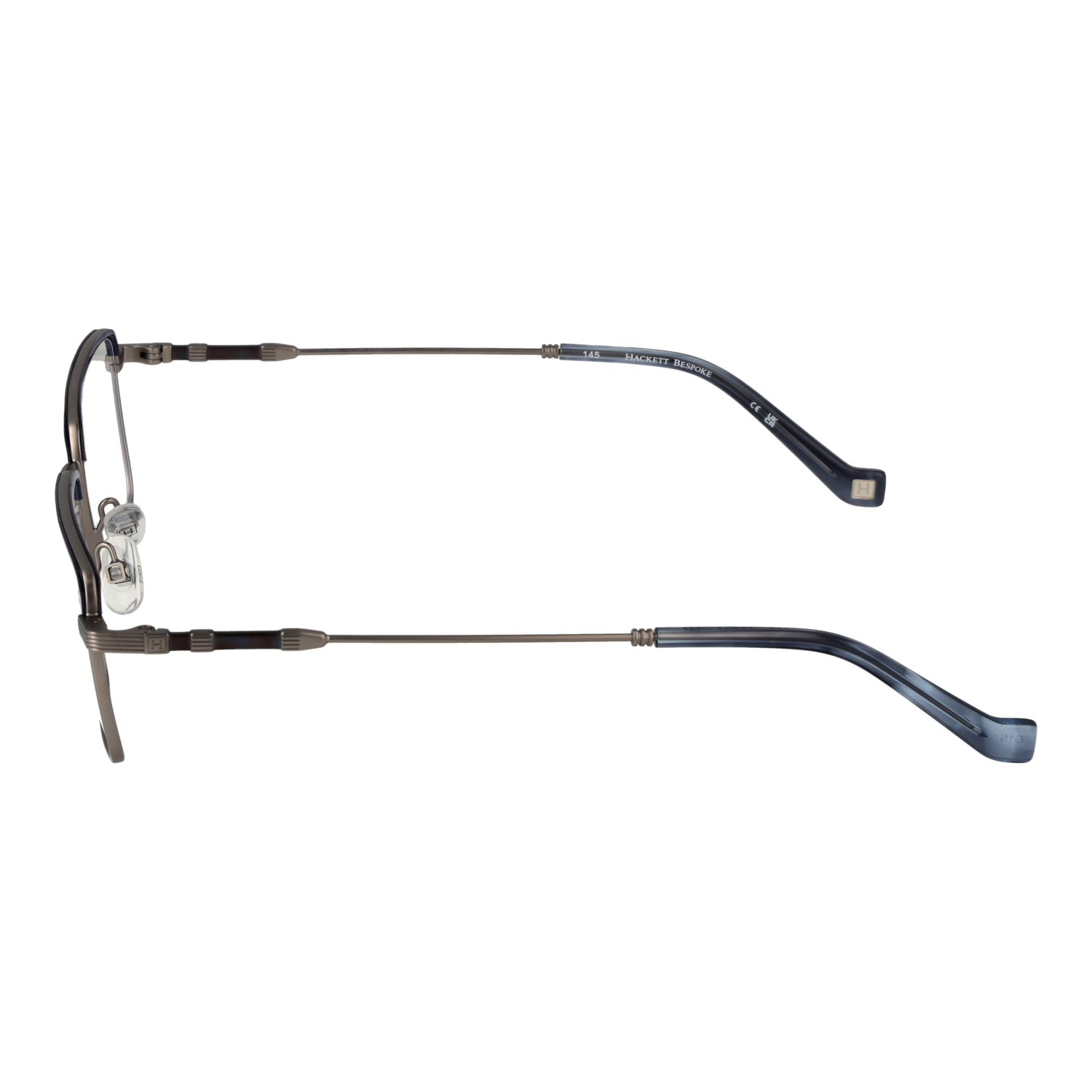 Σκελετός Γυαλιών Hackett Bespoke Rectangle με Μεταλλικό σκελετό - Image 9